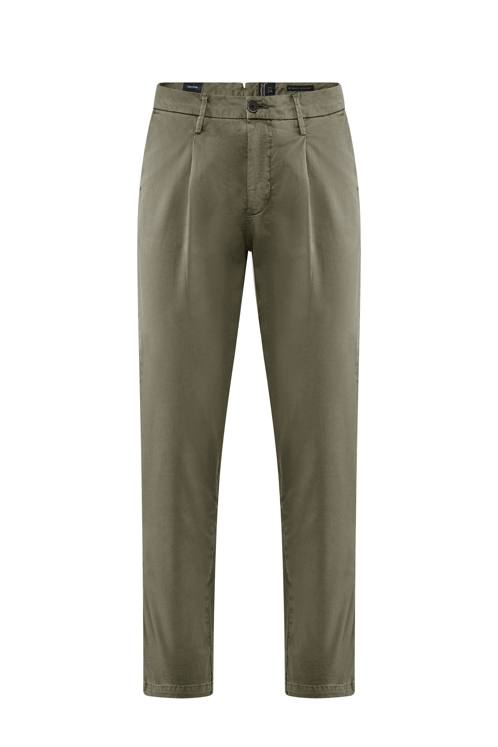 Pantalone tapered fit in gabardina di cotone - Image 31