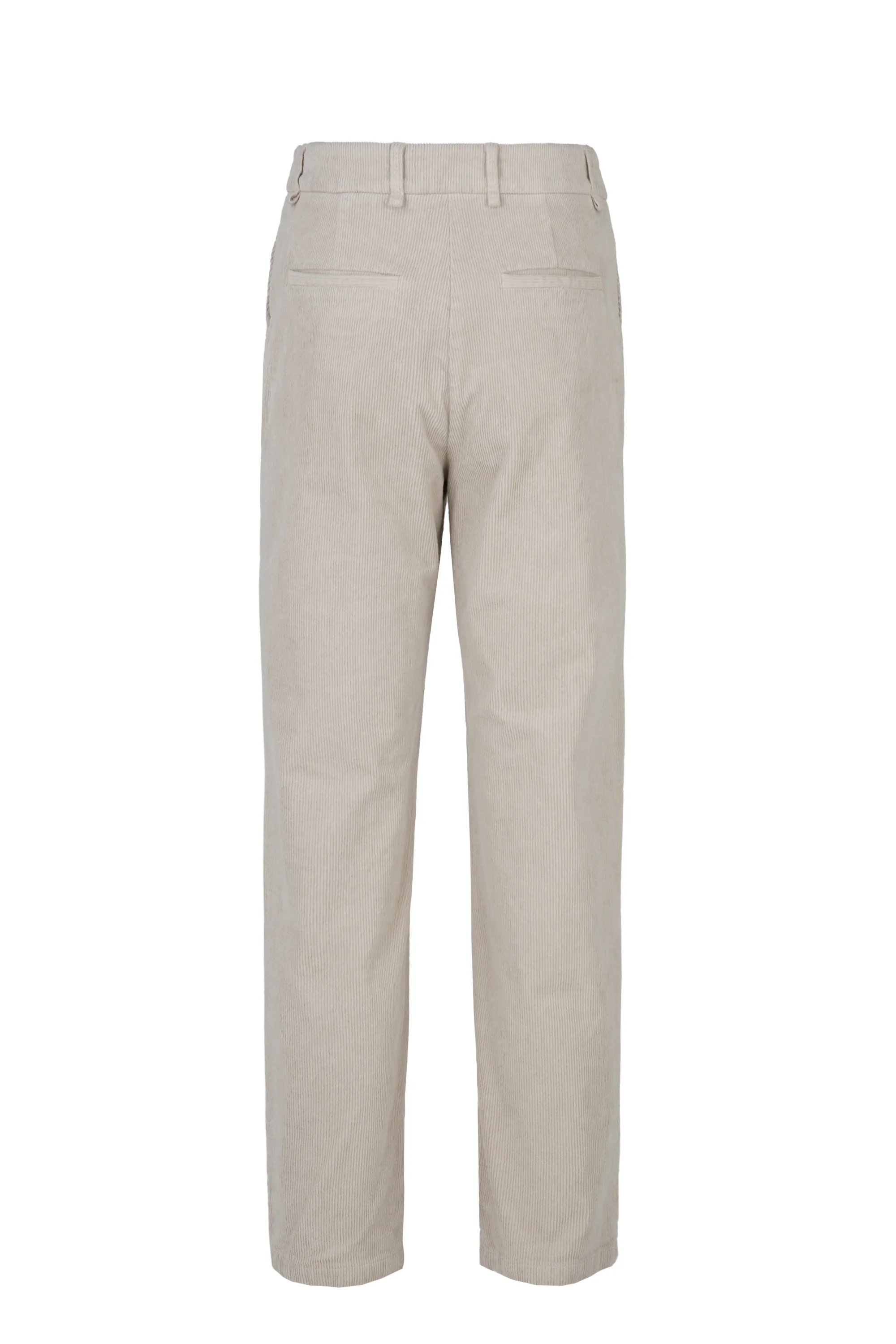 Pantaloni chino donna slim in velluto mille righe elasticizzato - Image 7