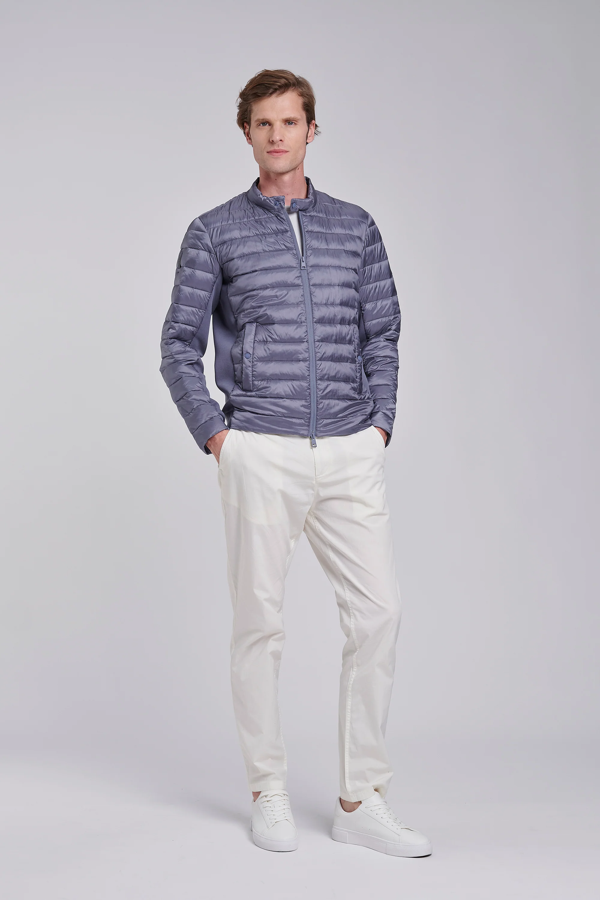 Pantaloni chino slim fit in cotone - Image 9