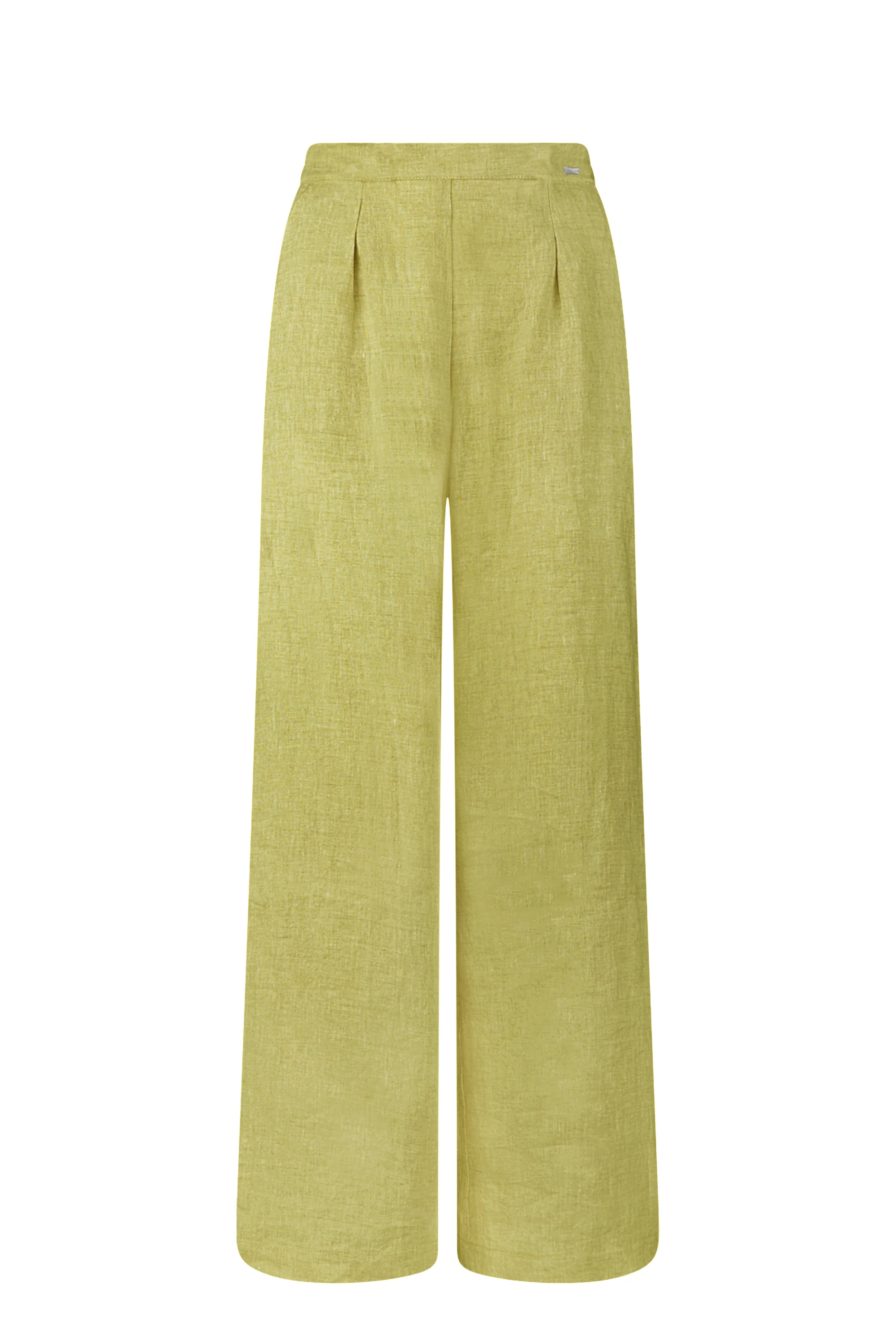 Pantaloni palazzo in lino - Image 21