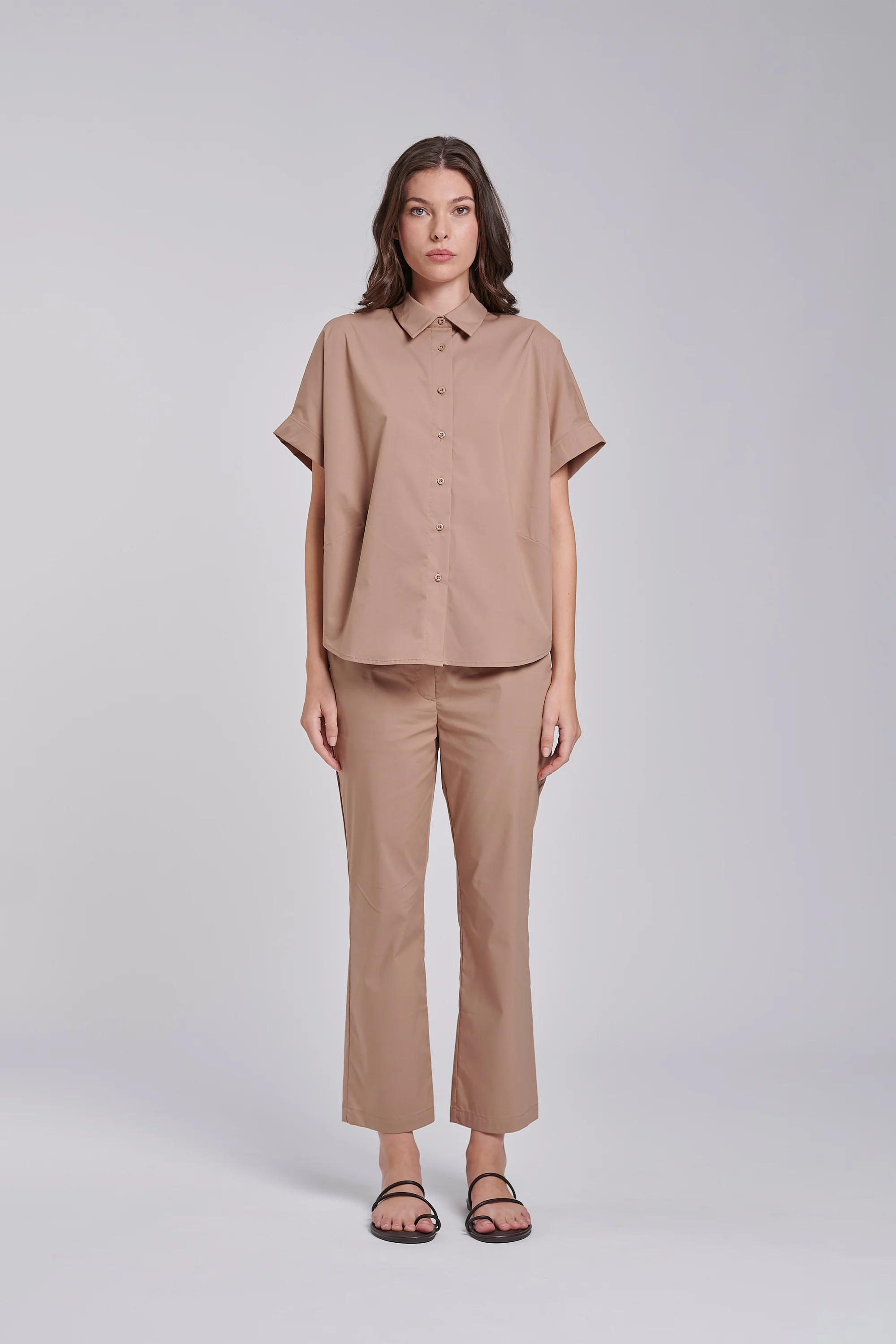Pantaloni slim fit in cotone stretch - Image 3