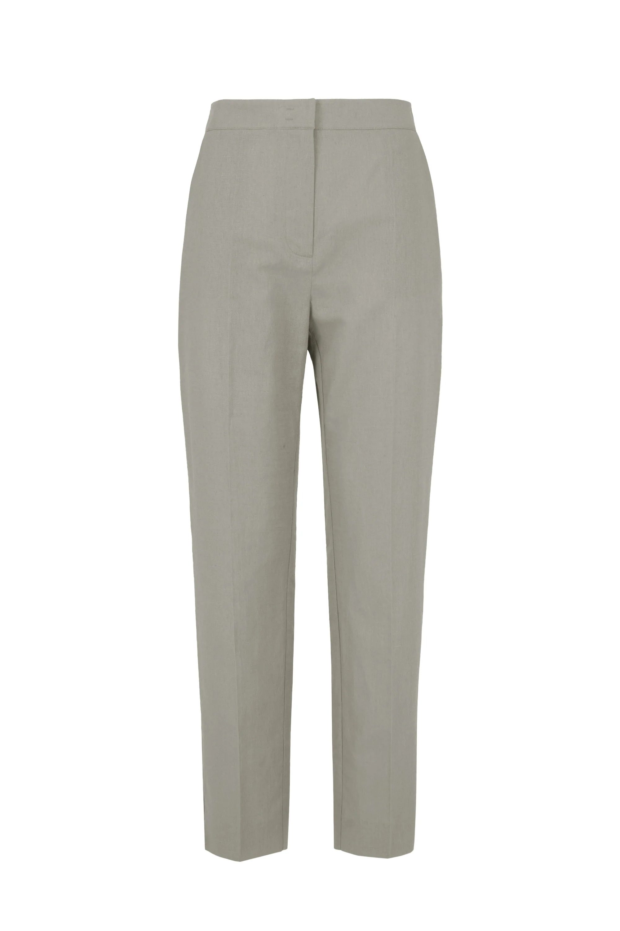 Pantaloni slim fit in misto lino cotone - Image 4