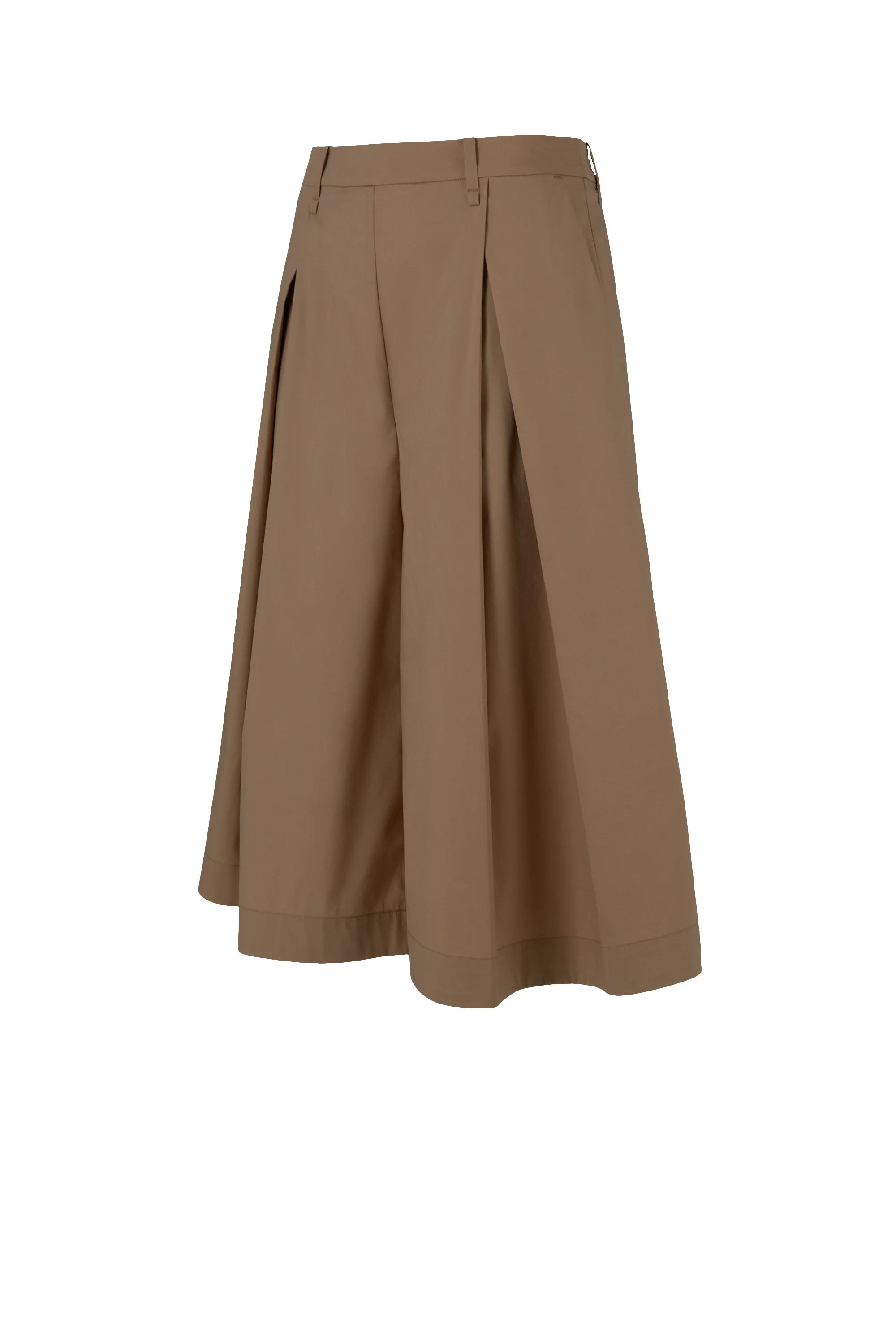 Pantaloni wide fit in raso di cotone - Image 14
