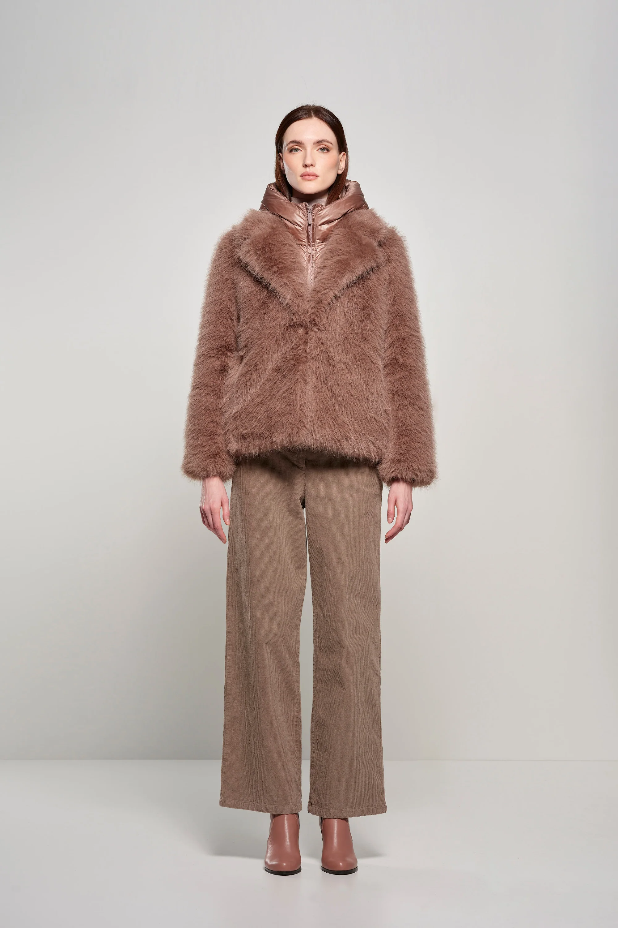 Paris Coat - Cappotto corto donna pelliccetta sintetica water resistant - Image 15