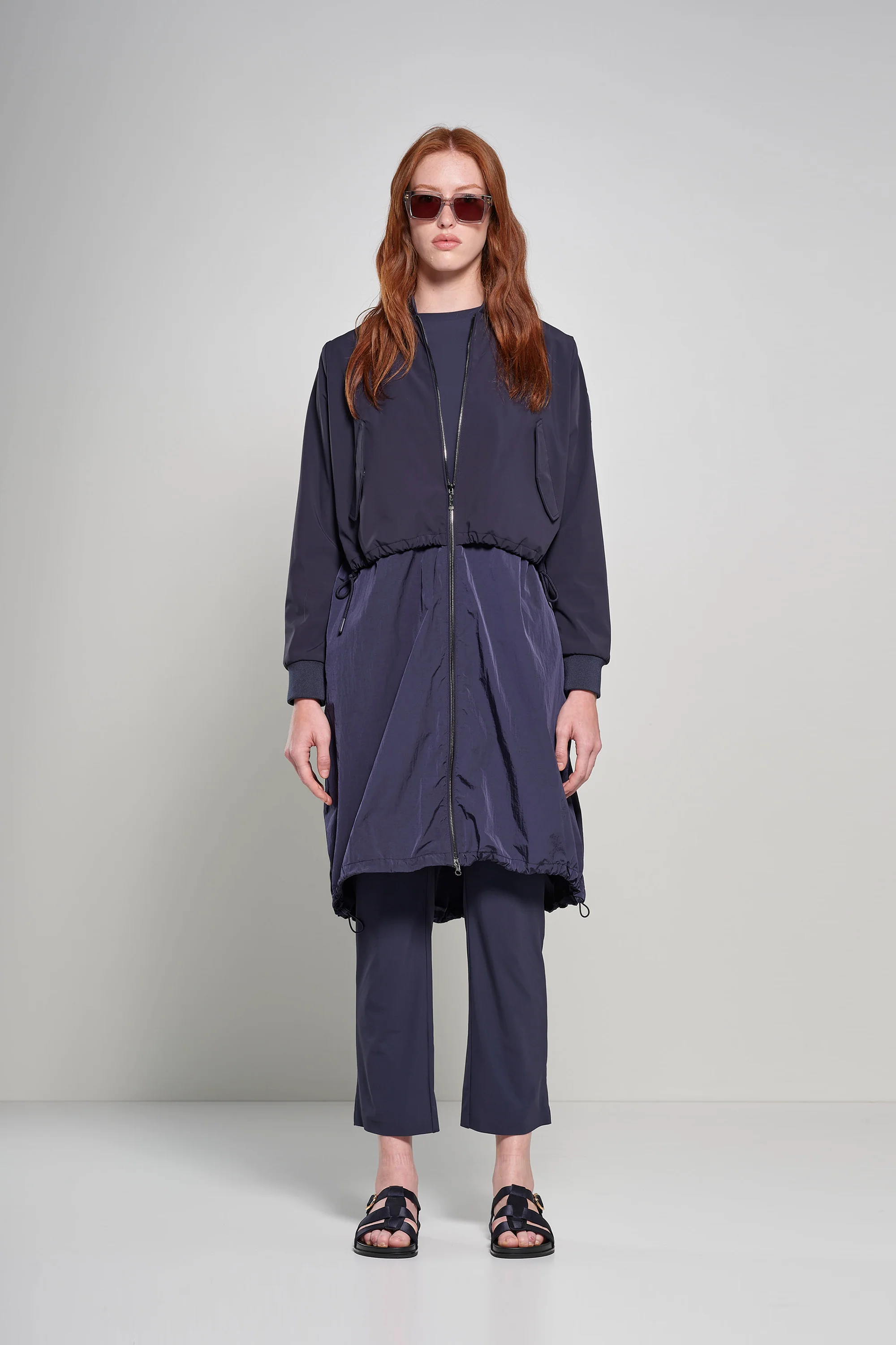 Parka bi-materico sfoderato - Image 12