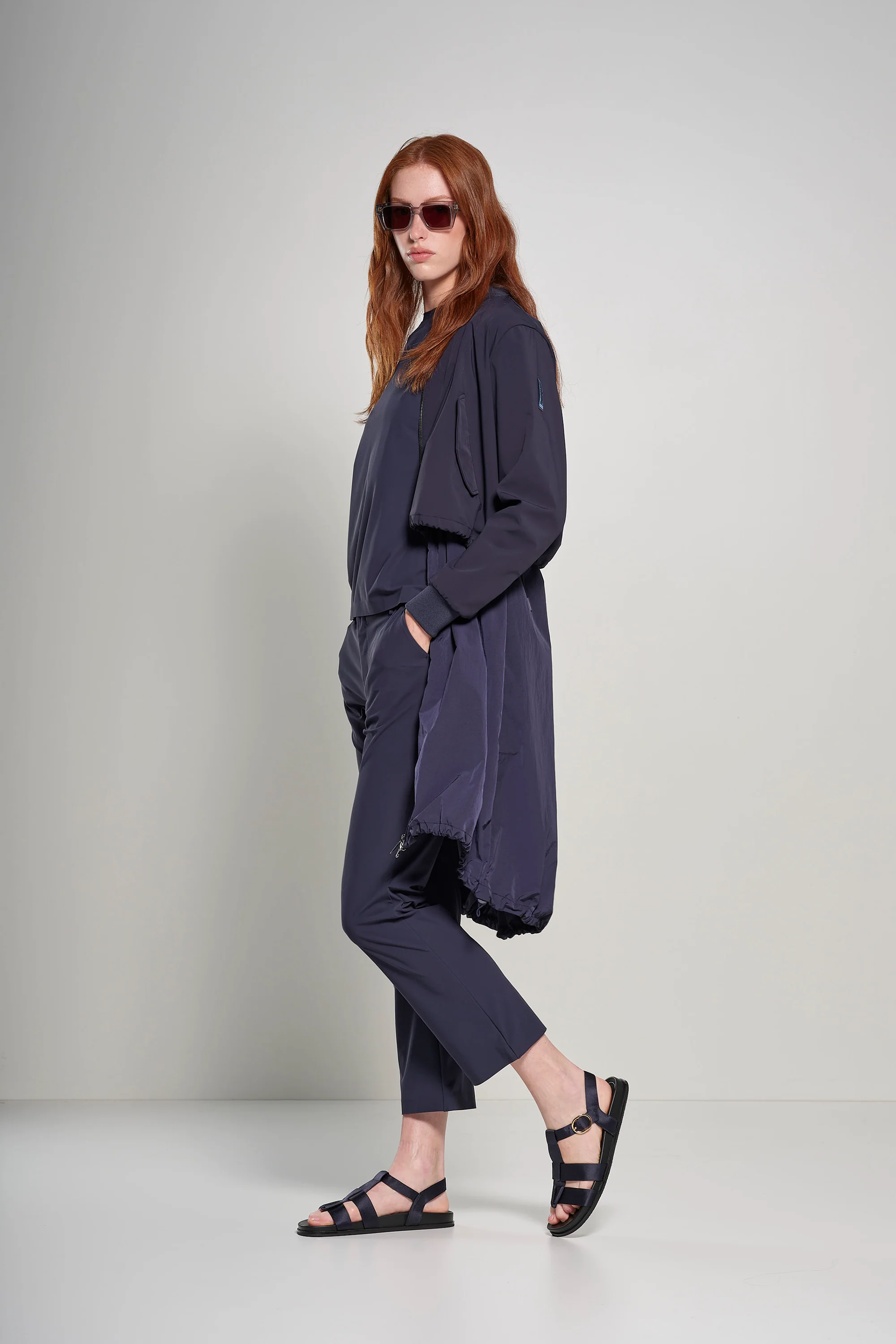 Parka bi-materico sfoderato - Image 5