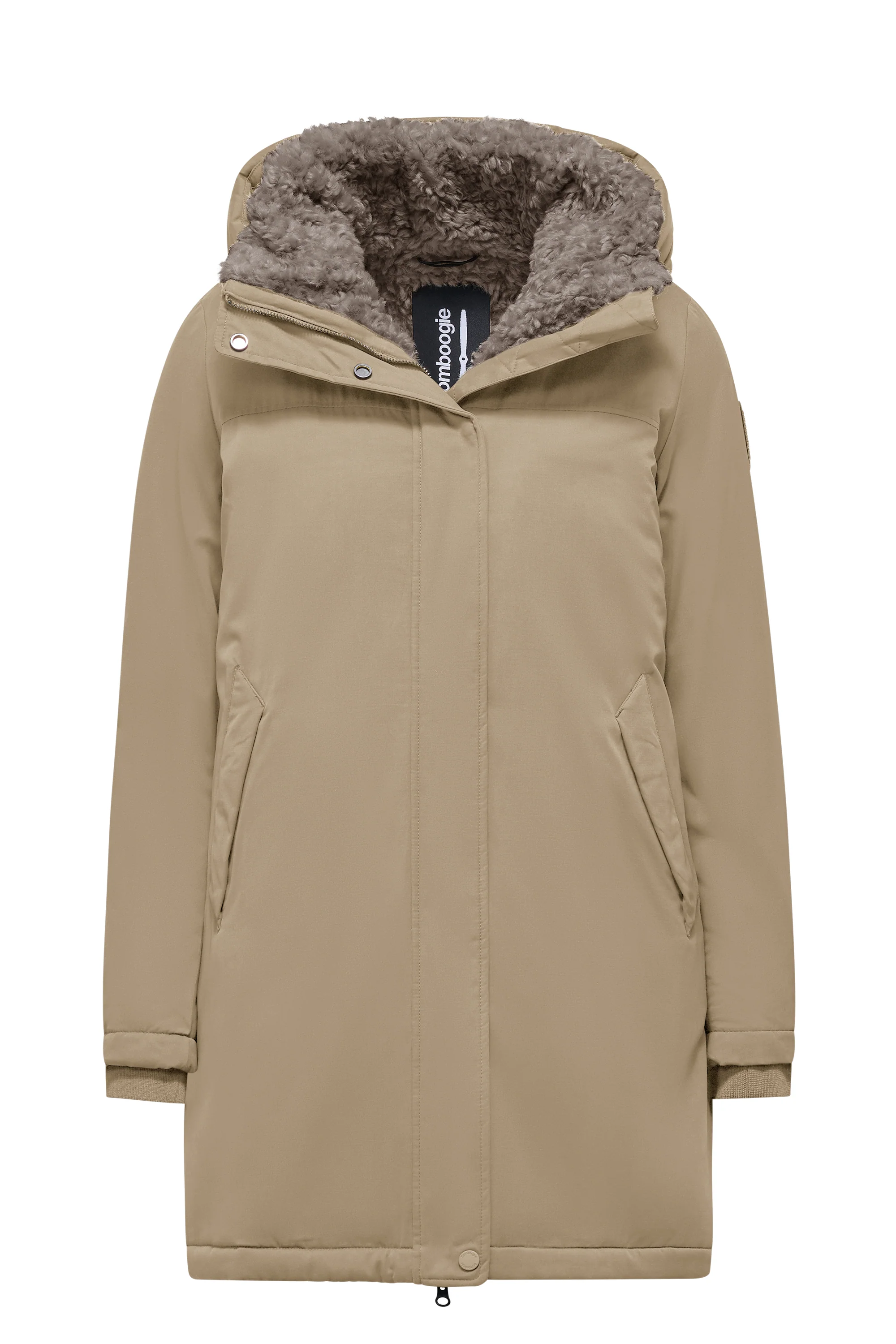Parka con cappuccio e fodera in pelliccetta - Image 11