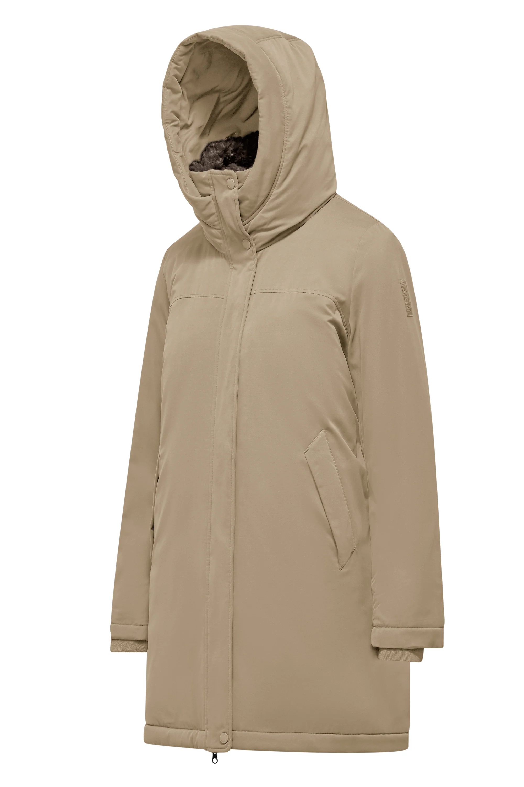 Parka con cappuccio e fodera in pelliccetta - Image 12