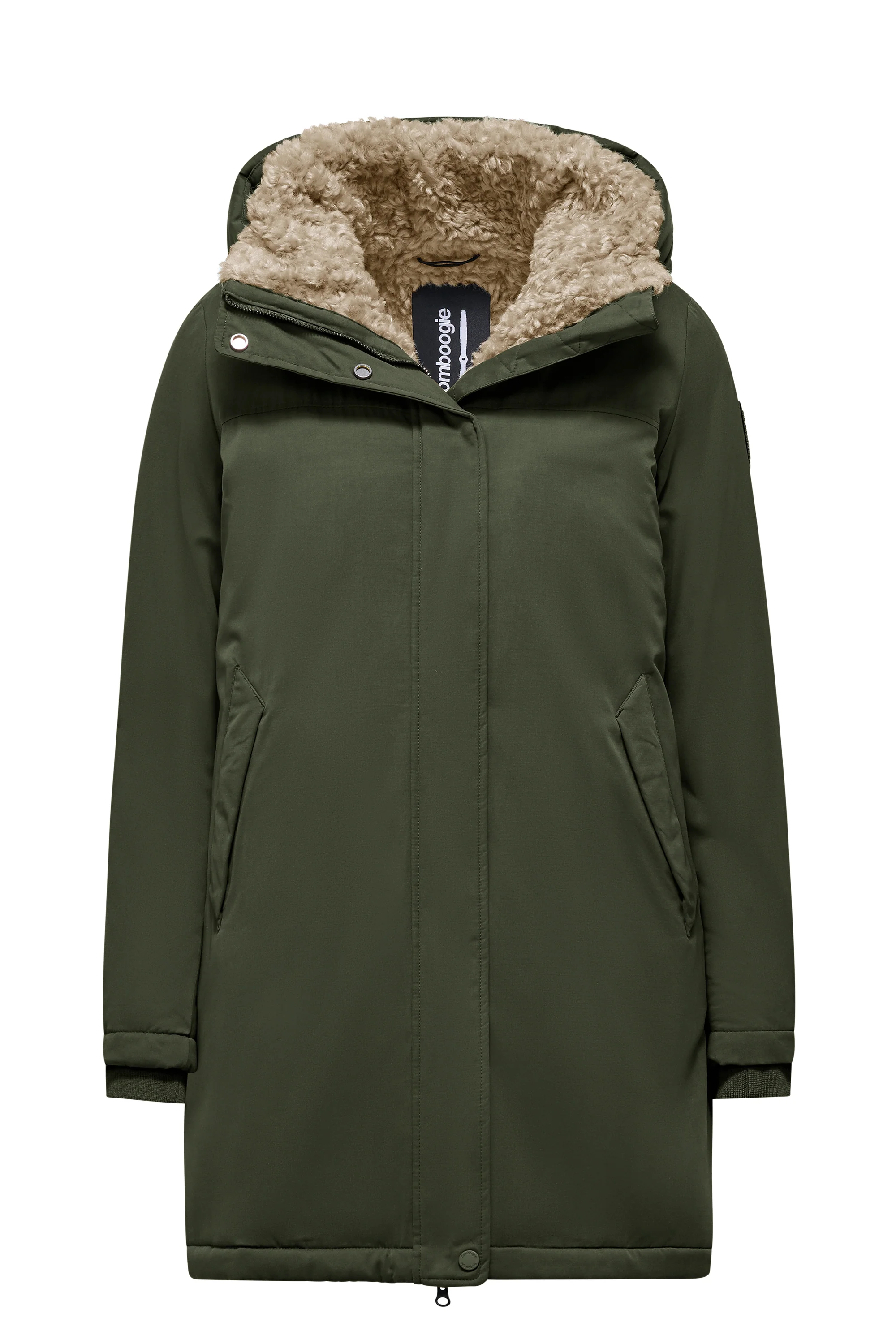 Parka con cappuccio e fodera in pelliccetta - Image 16