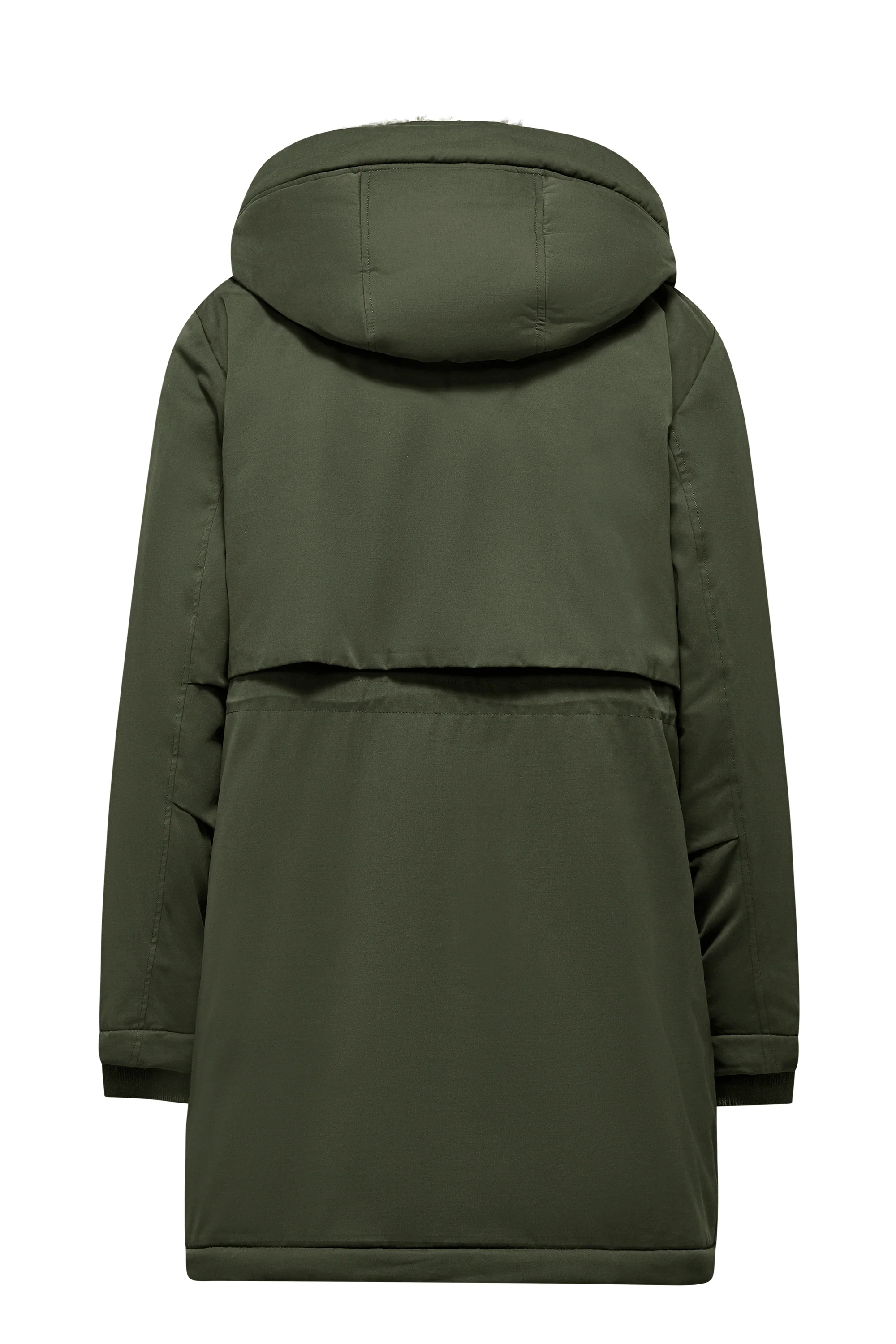 Parka con cappuccio e fodera in pelliccetta - Image 18