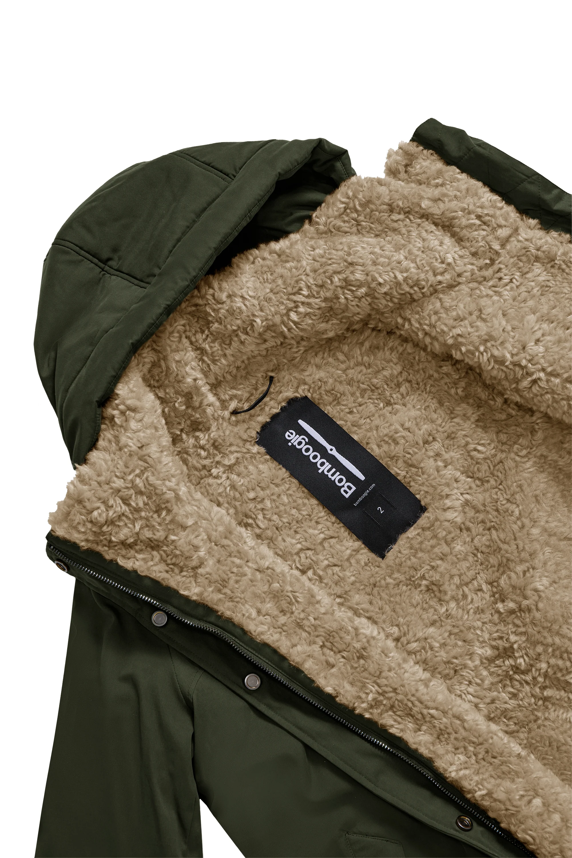 Parka con cappuccio e fodera in pelliccetta - Image 19