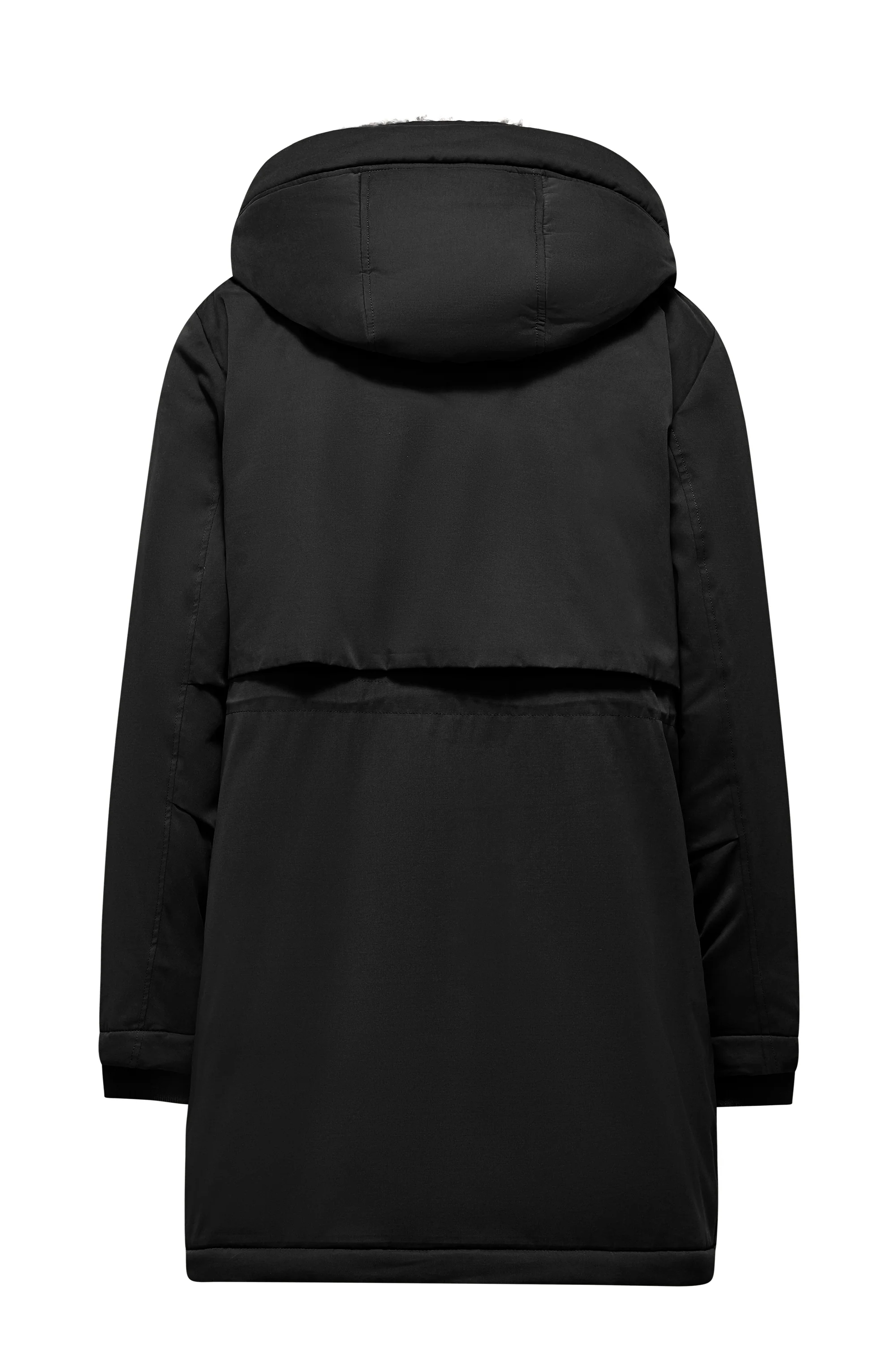 Parka con cappuccio e fodera in pelliccetta - Image 3
