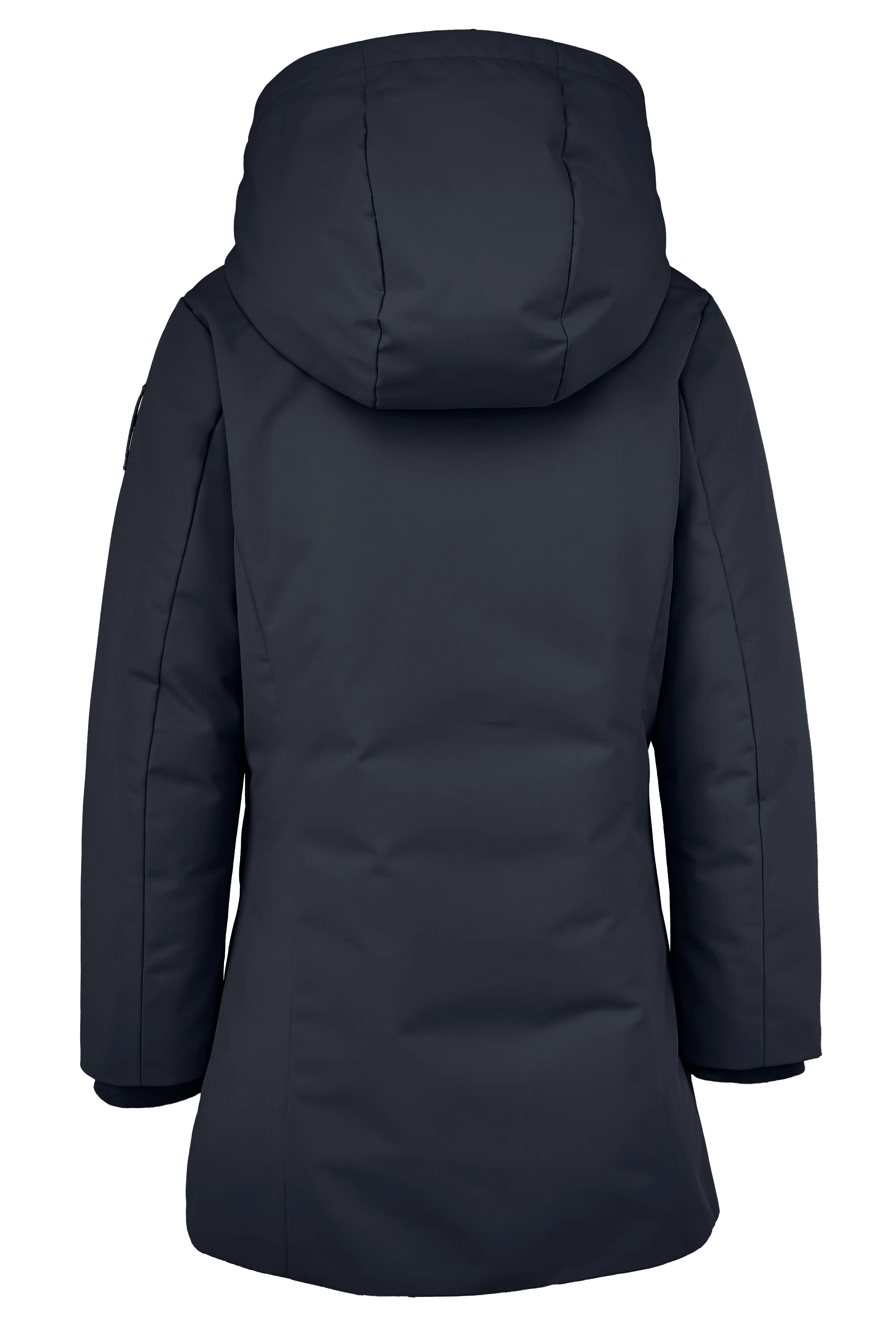 Parka lungo da bambina slim fit con cappuccio waterproof e windproof - Image 11