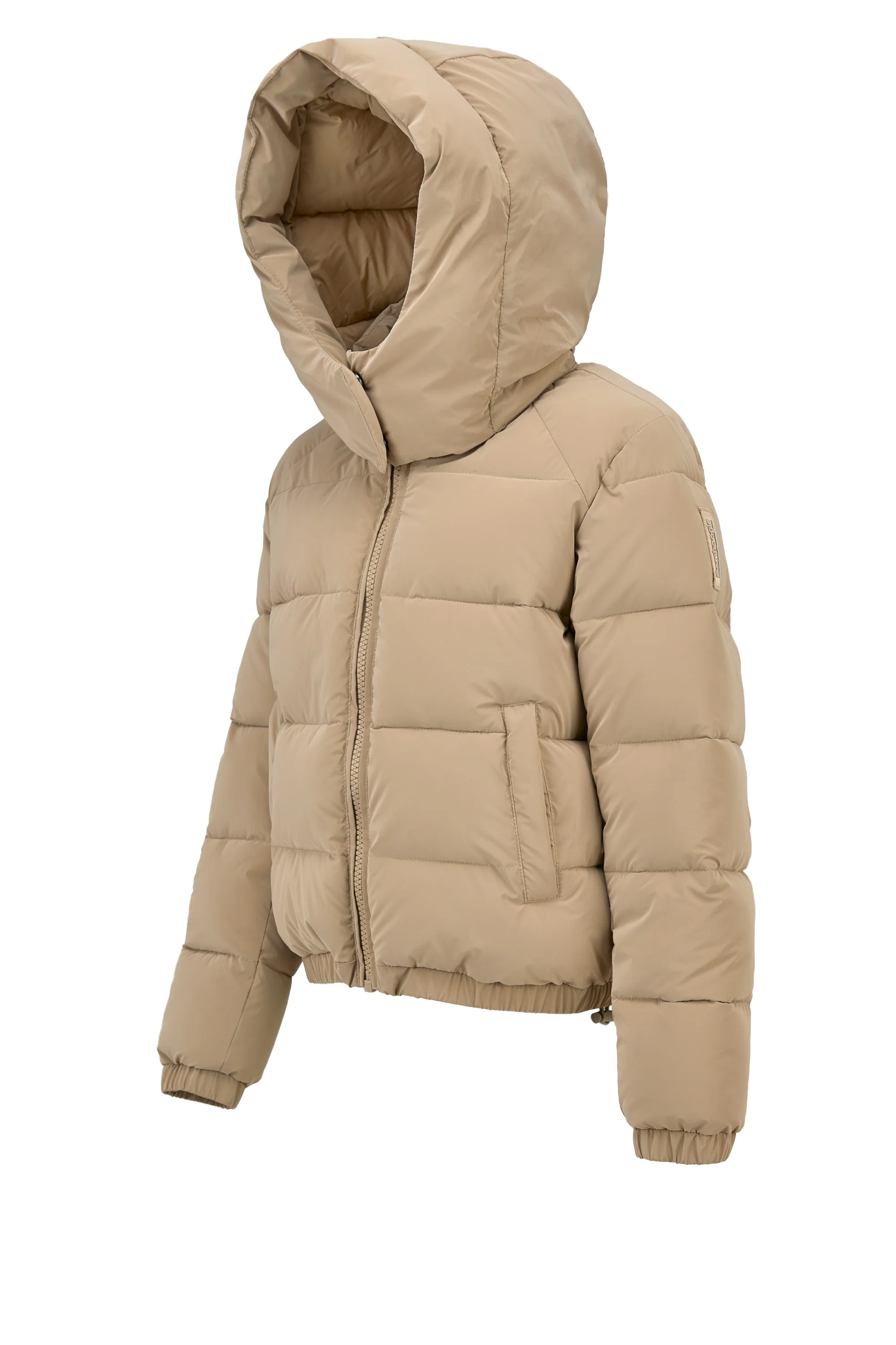 Piumino comfy da bambina con cappuccio - Image 6