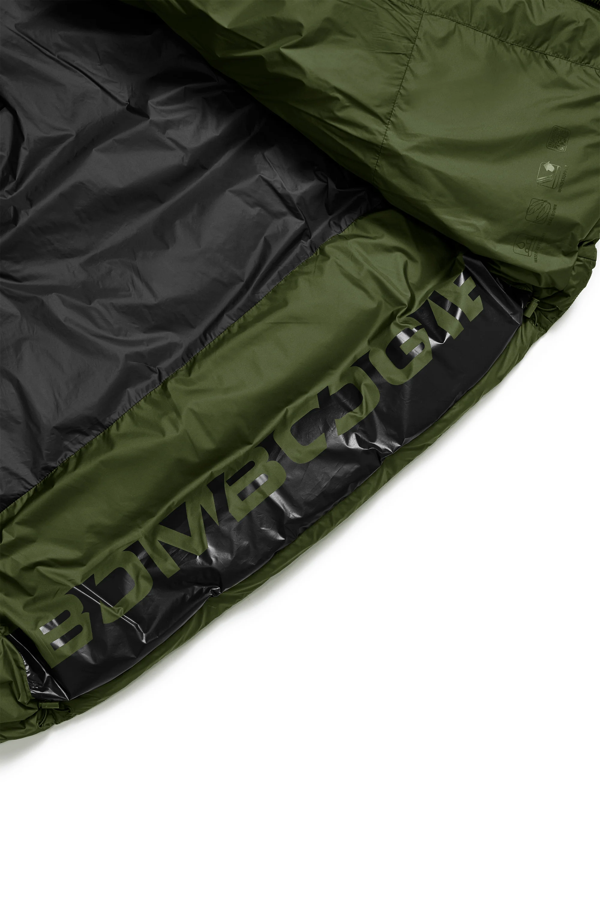Piumino corto da uomo imbottito in vera piuma windproof downproof - Image 19