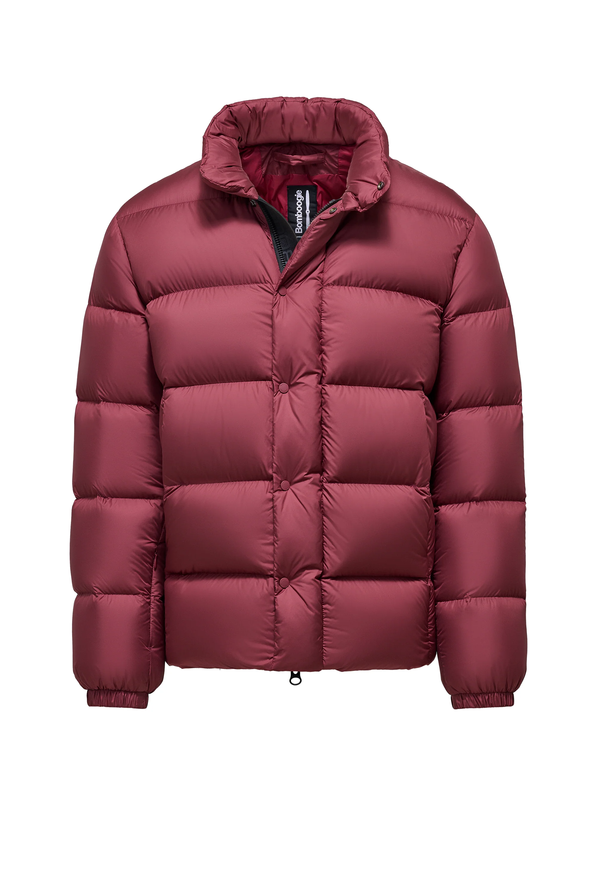 Piumino corto da uomo imbottito in vera piuma windproof downproof - Image 21