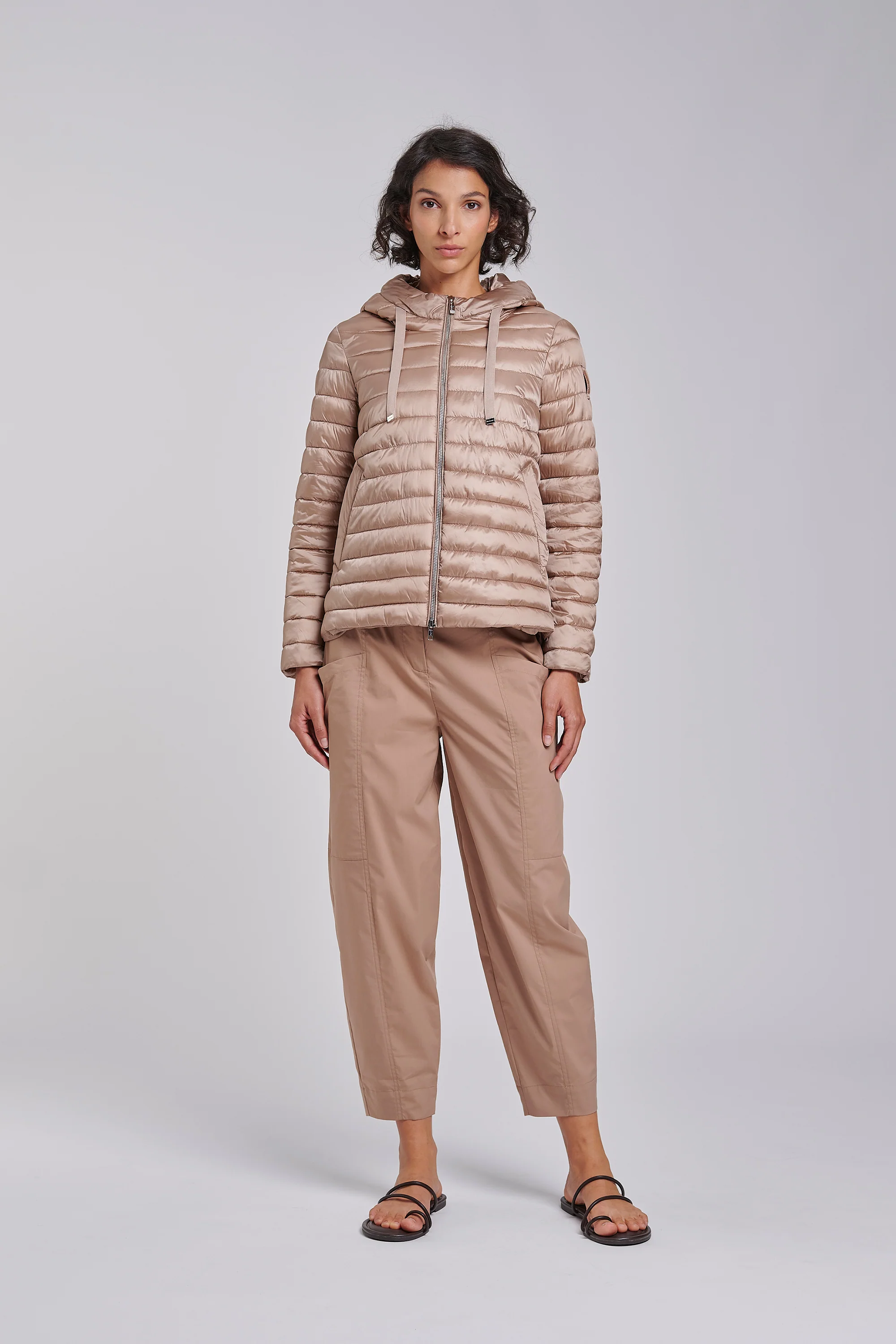 Piumino in nylon ciré - Image 5