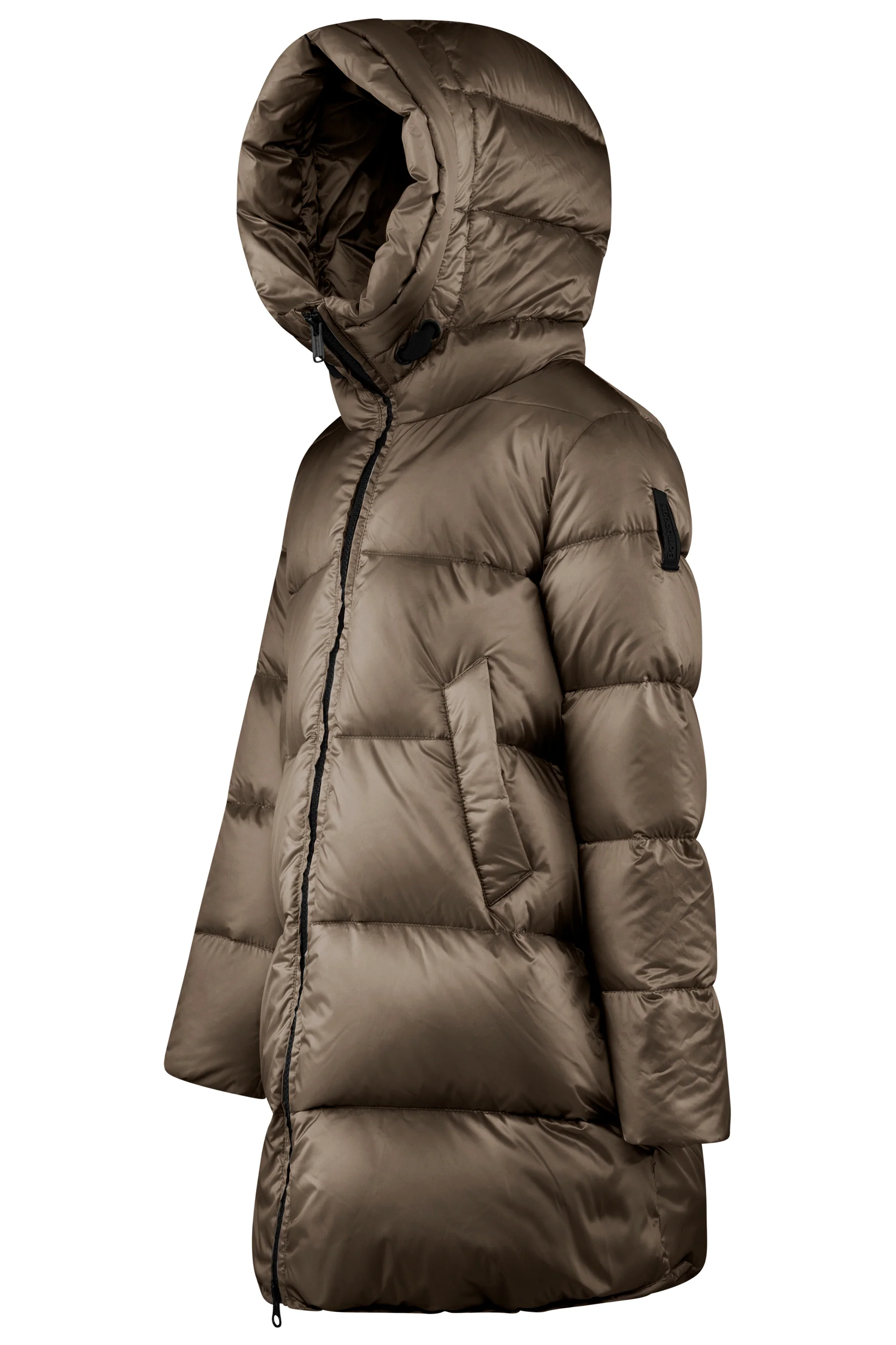 Piumino lungo da bambina con cappuccio, windproof e downproof - Image 10