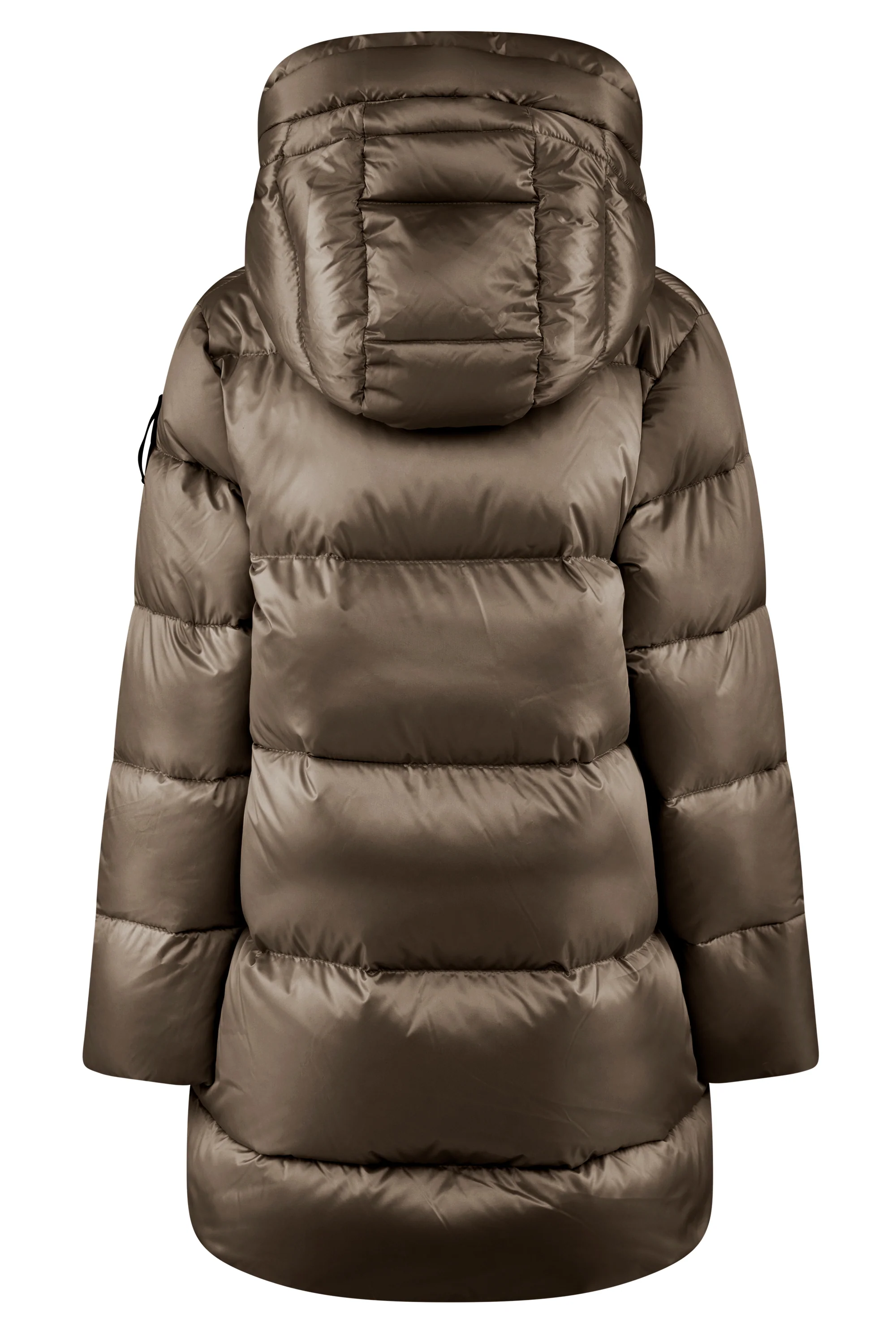 Piumino lungo da bambina con cappuccio, windproof e downproof - Image 11