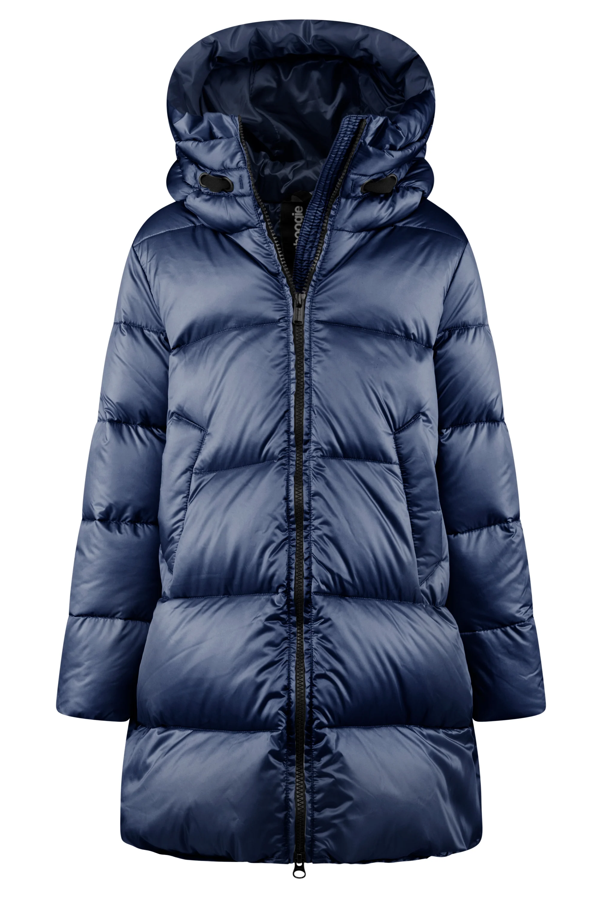 Piumino lungo da bambina con cappuccio, windproof e downproof - Image 17