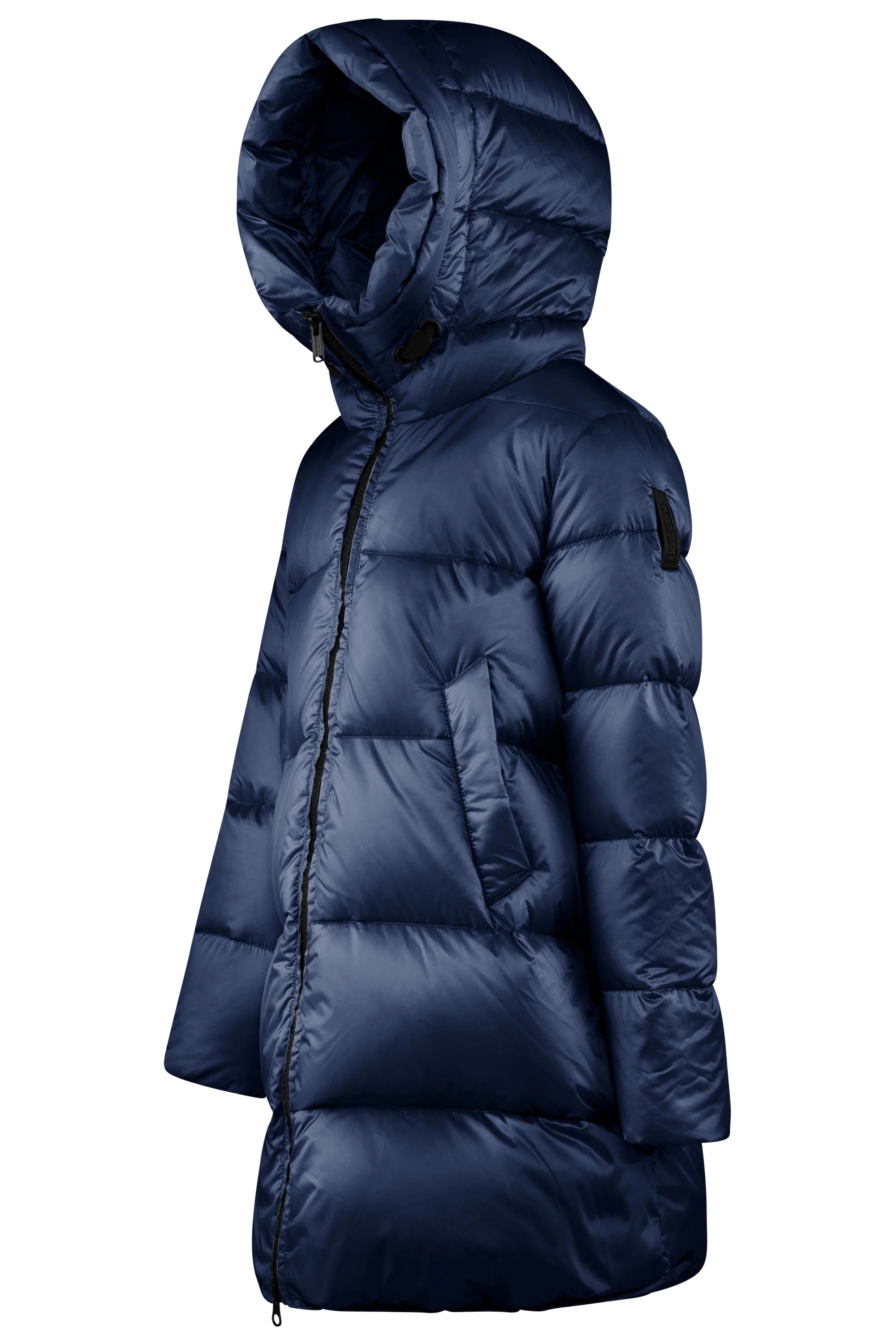 Piumino lungo da bambina con cappuccio, windproof e downproof - Image 18