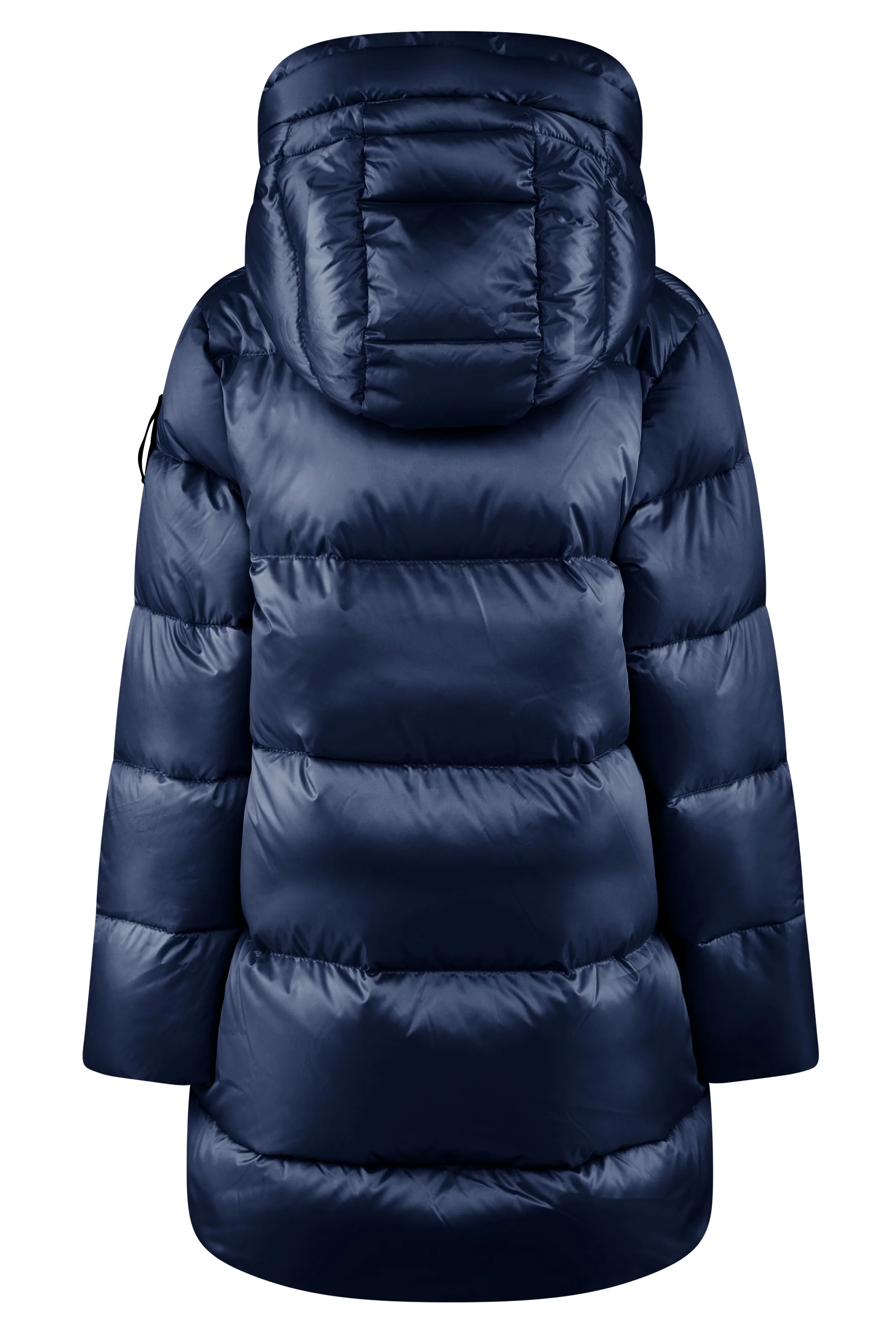 Piumino lungo da bambina con cappuccio, windproof e downproof - Image 19