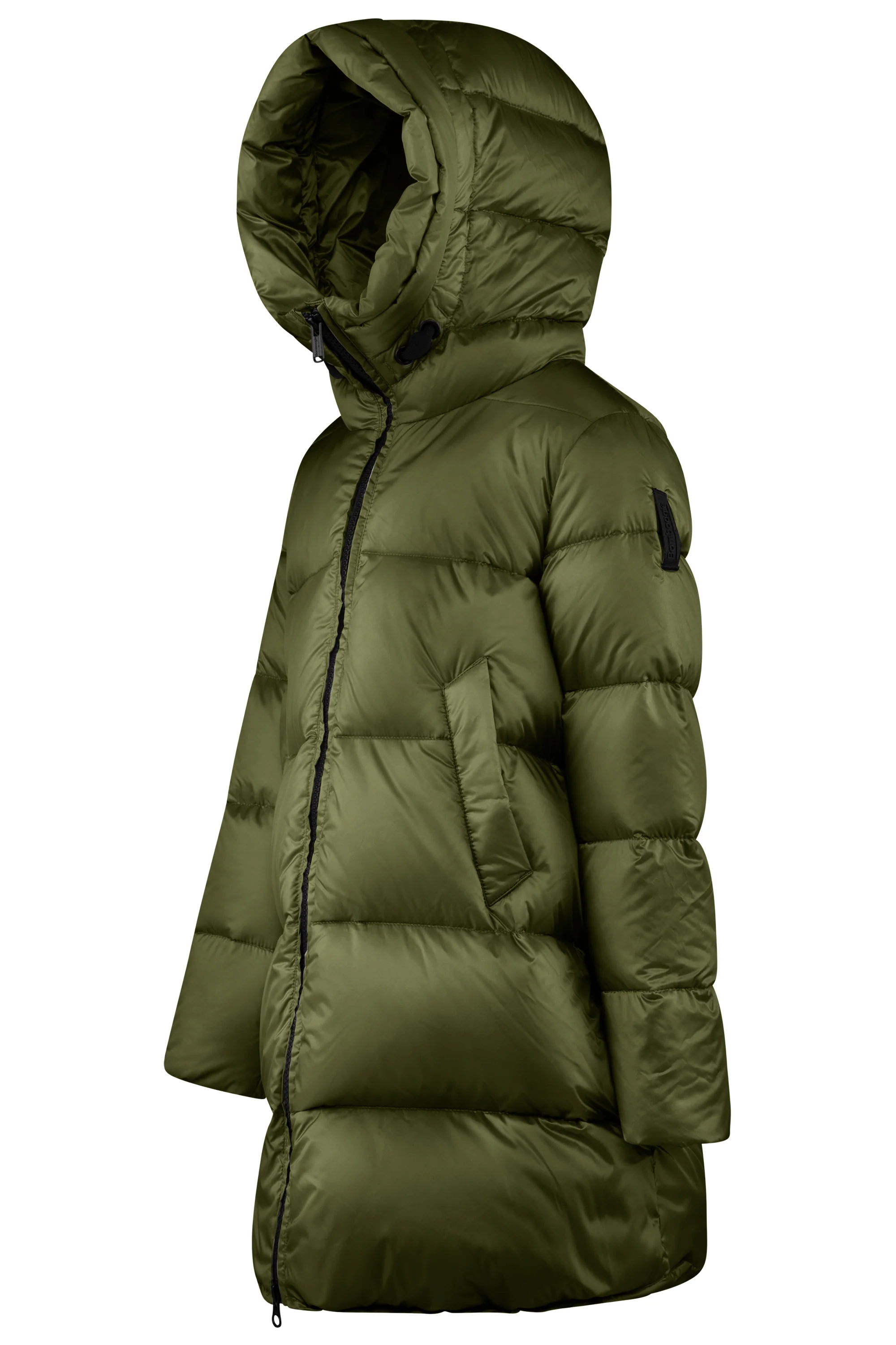 Piumino lungo da bambina con cappuccio, windproof e downproof - Image 22