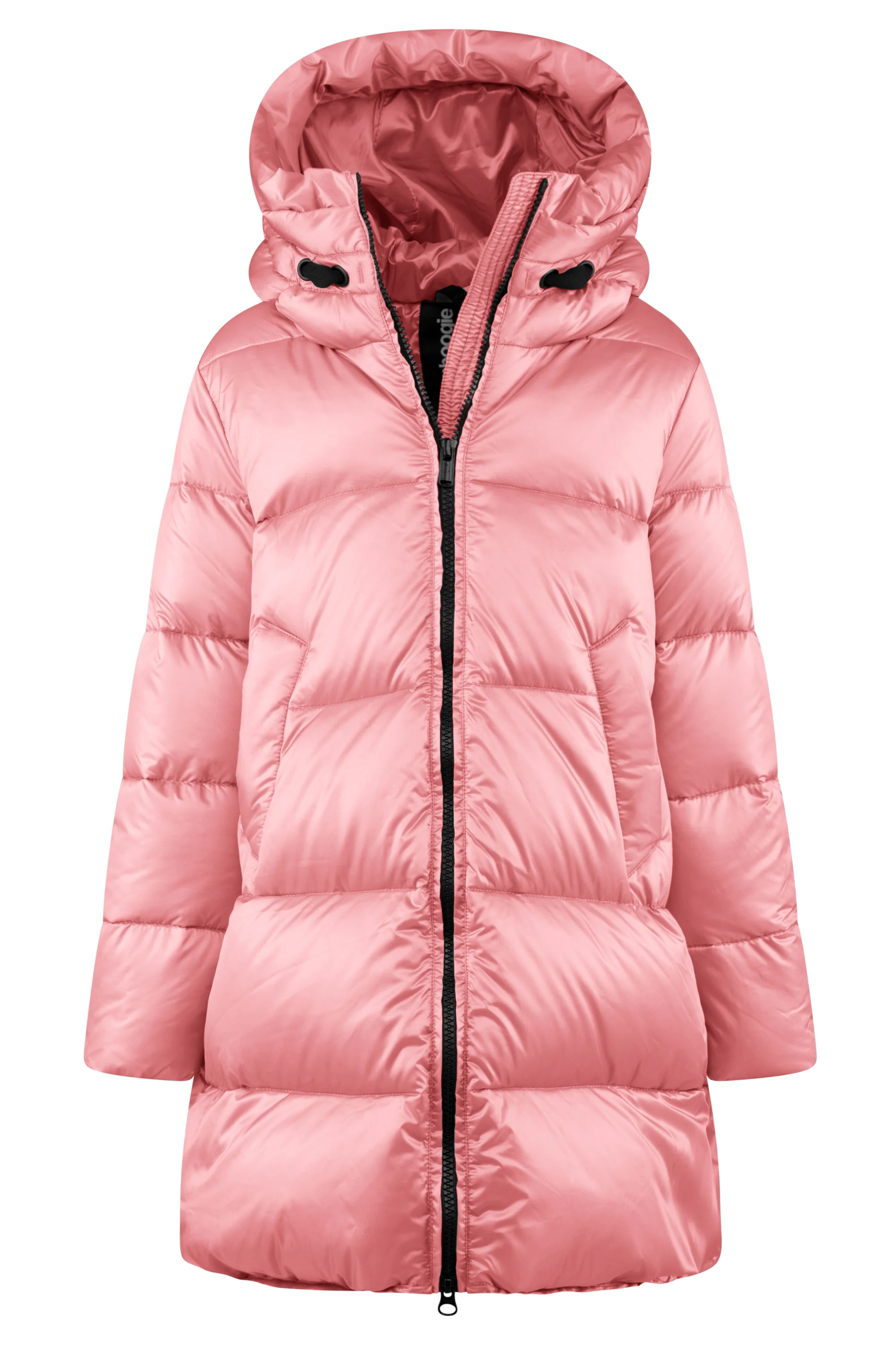 Piumino lungo da bambina con cappuccio, windproof e downproof - Image 25