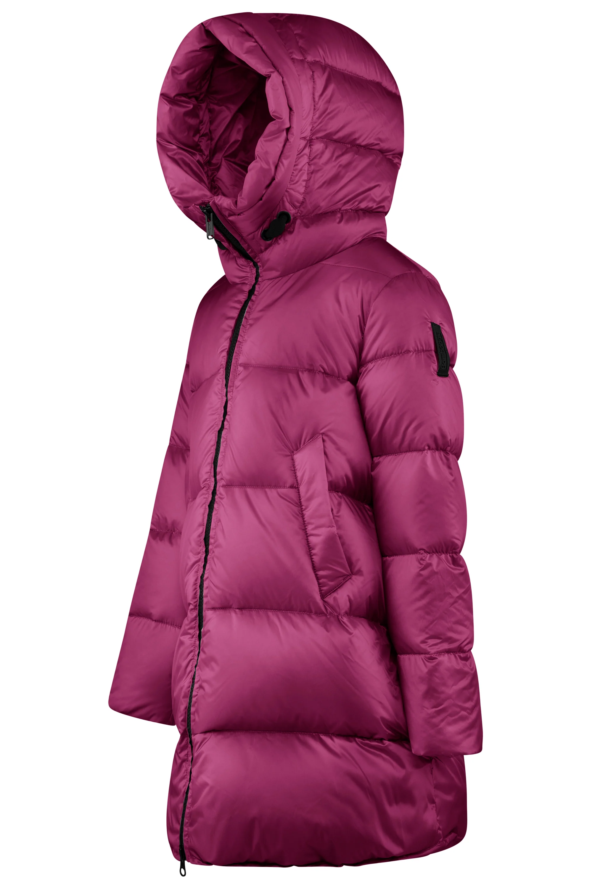 Piumino lungo da bambina con cappuccio, windproof e downproof - Image 30