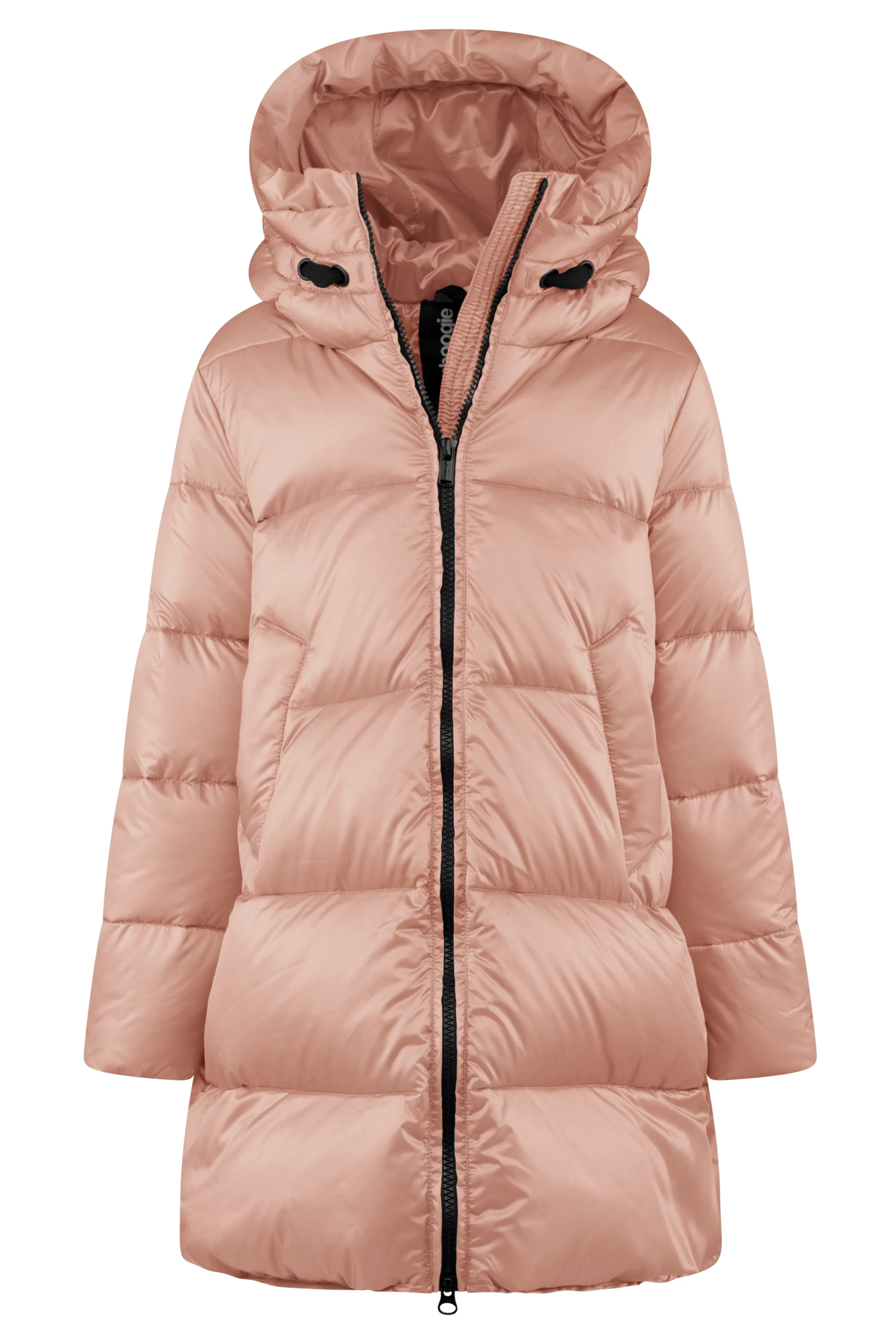 Piumino lungo da bambina con cappuccio, windproof e downproof - Image 33