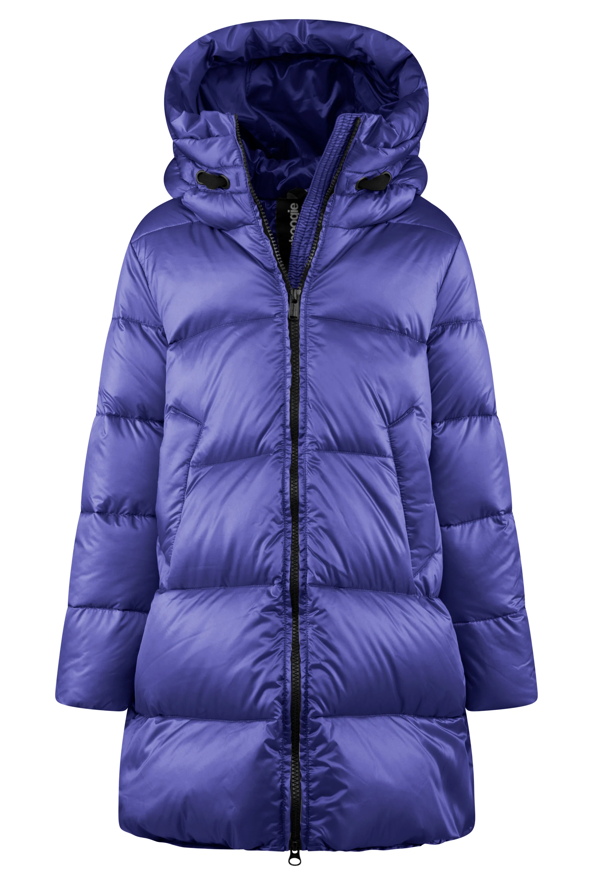 Piumino lungo da bambina con cappuccio, windproof e downproof - Image 37
