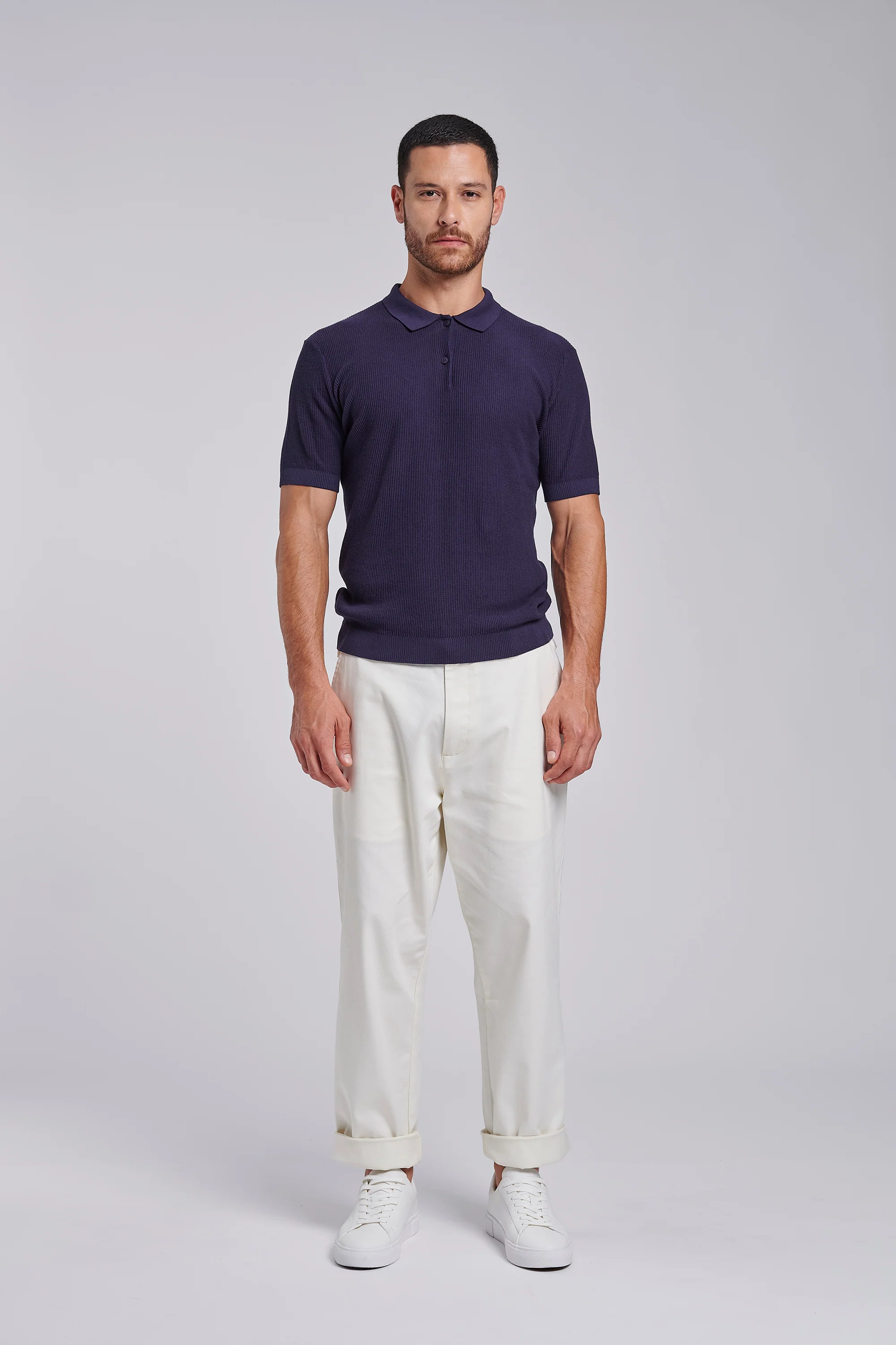 Polo a costine in cotone - Image 6