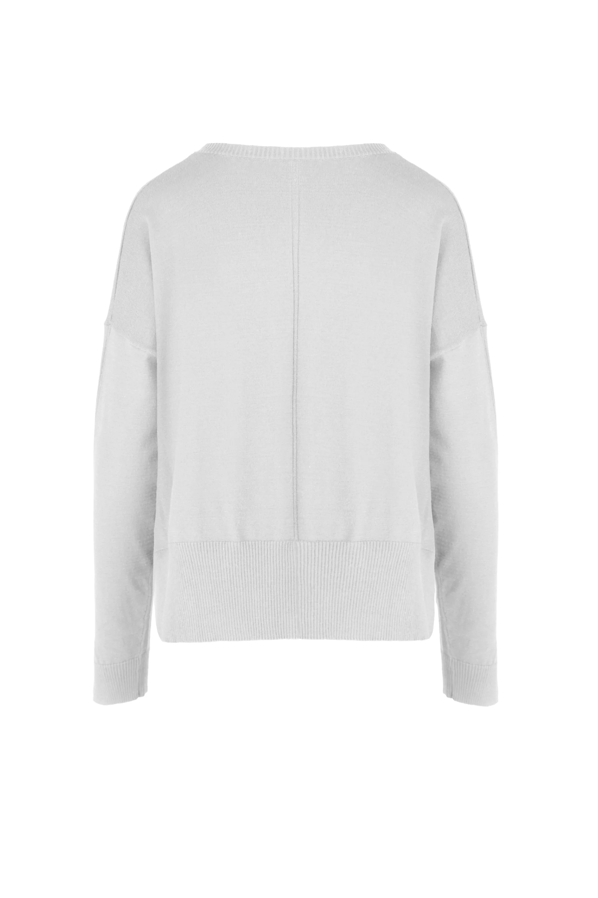 Pullover scollo a v in viscosa - Image 3