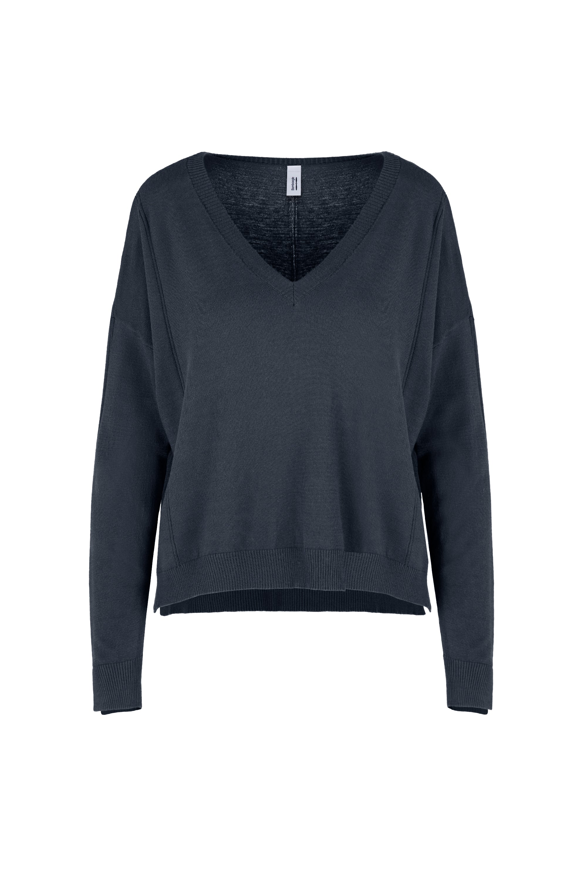Pullover scollo a v in viscosa - Image 7