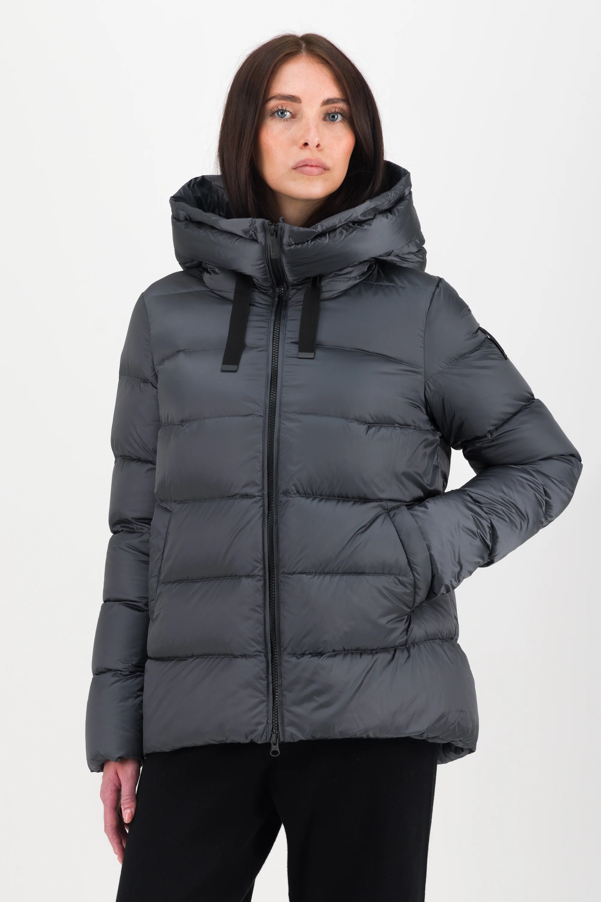 Rome Jacket - Piumino in nylon lucido - Image 7