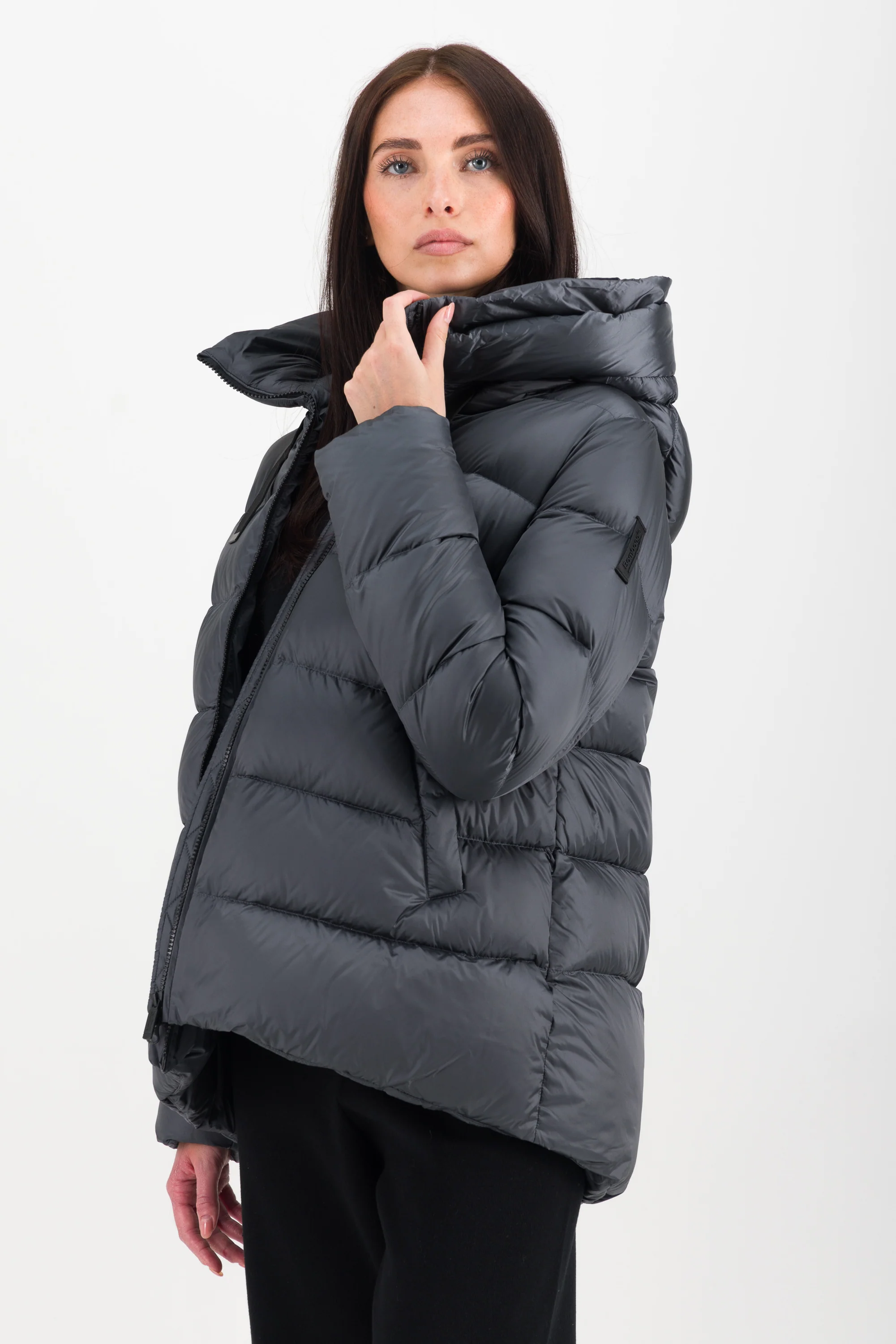 Rome Jacket - Piumino in nylon lucido - Image 9