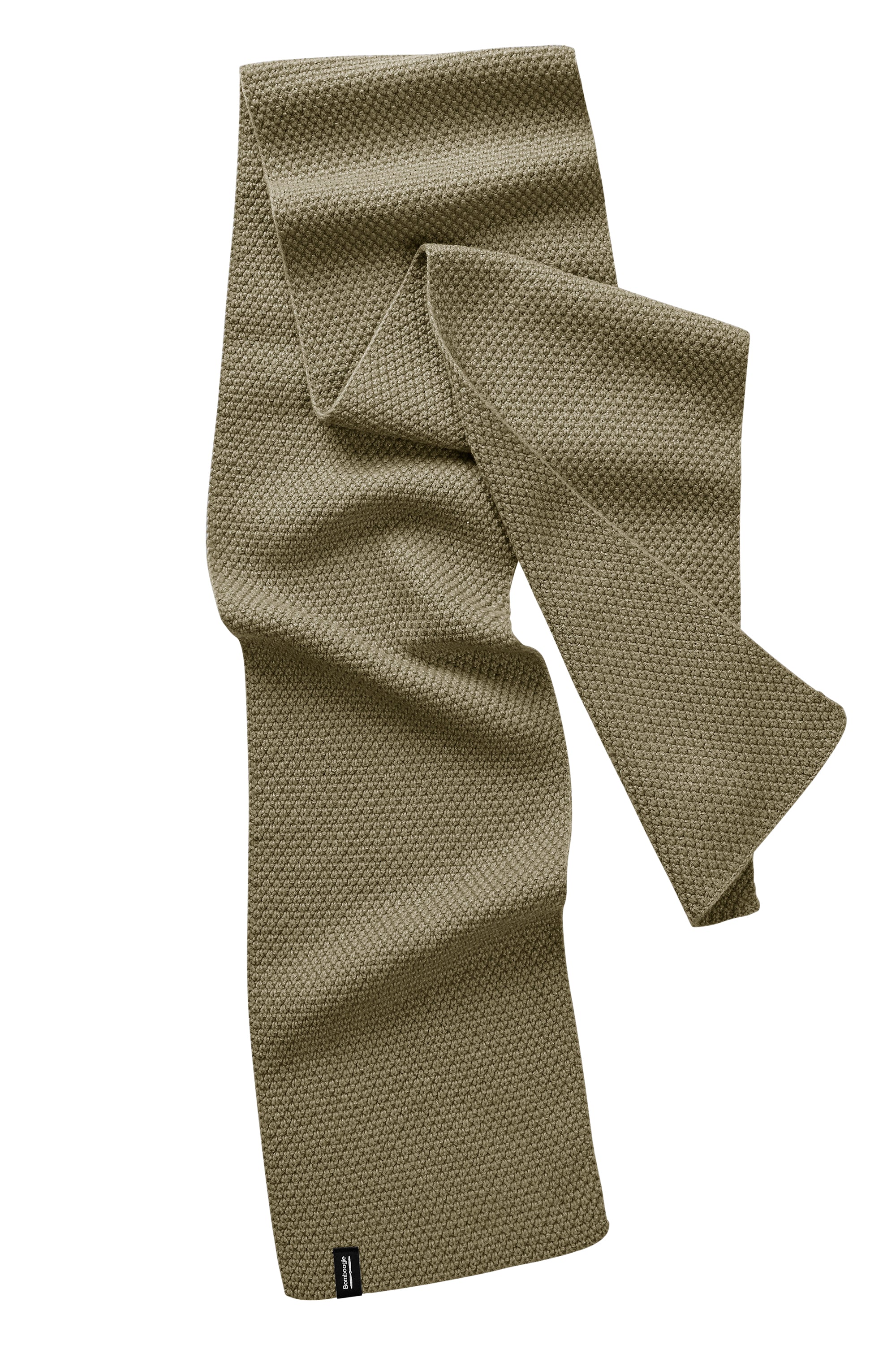 Sciarpa unisex in maglia in misto lana - Image 3