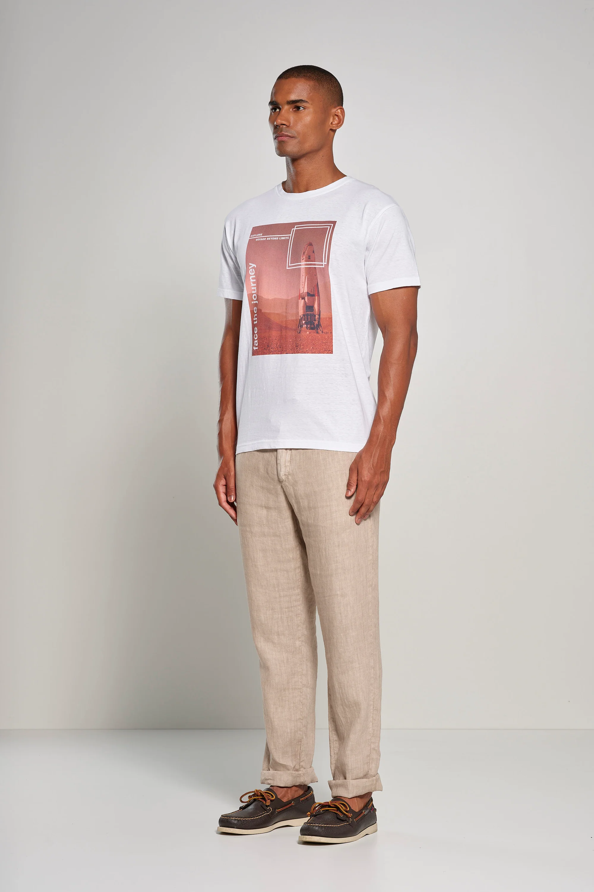 T-shirt con stampa Face the Journey Rocket - Image 19