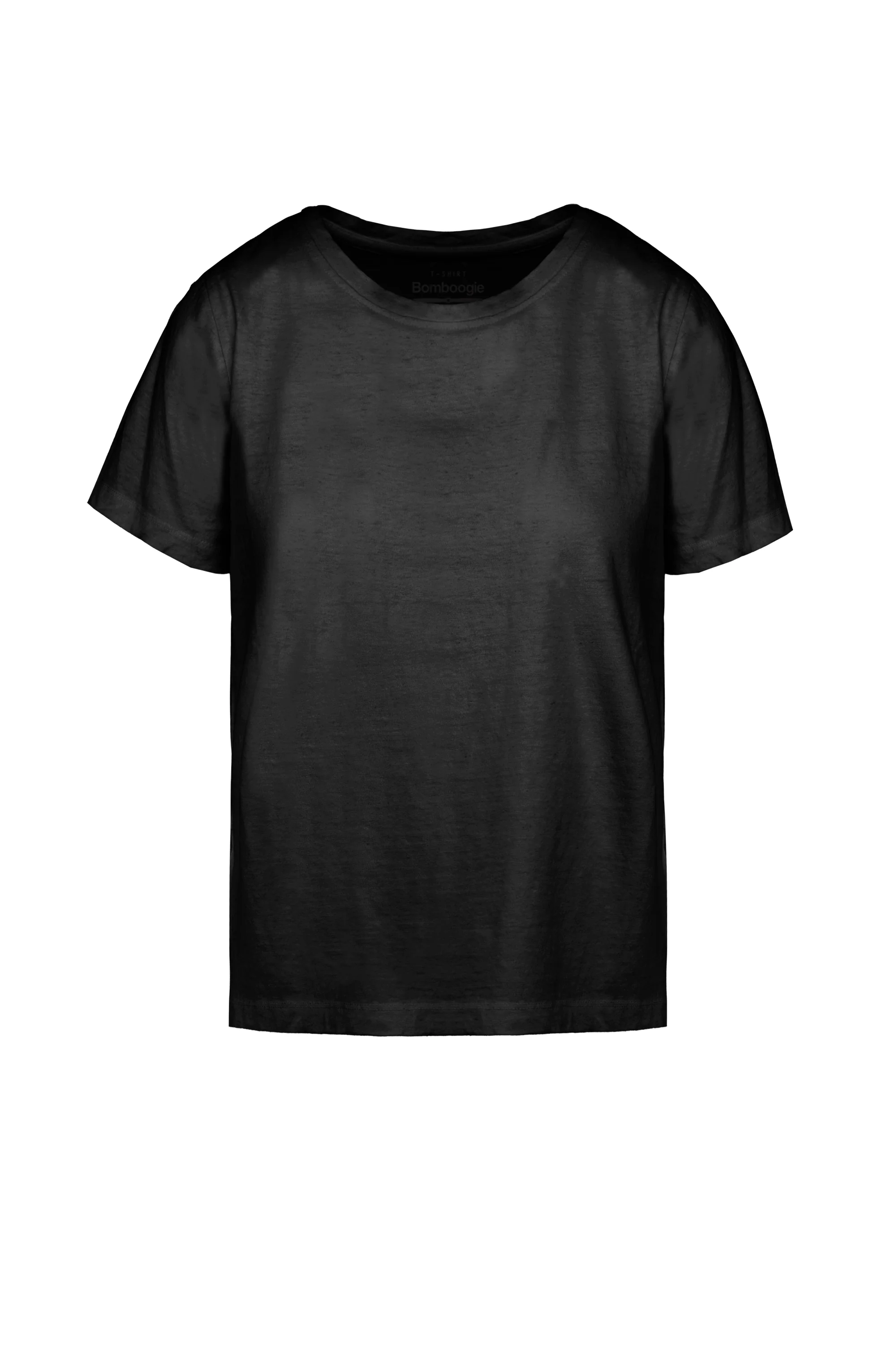 T-shirt in cotone e lino - Image 4