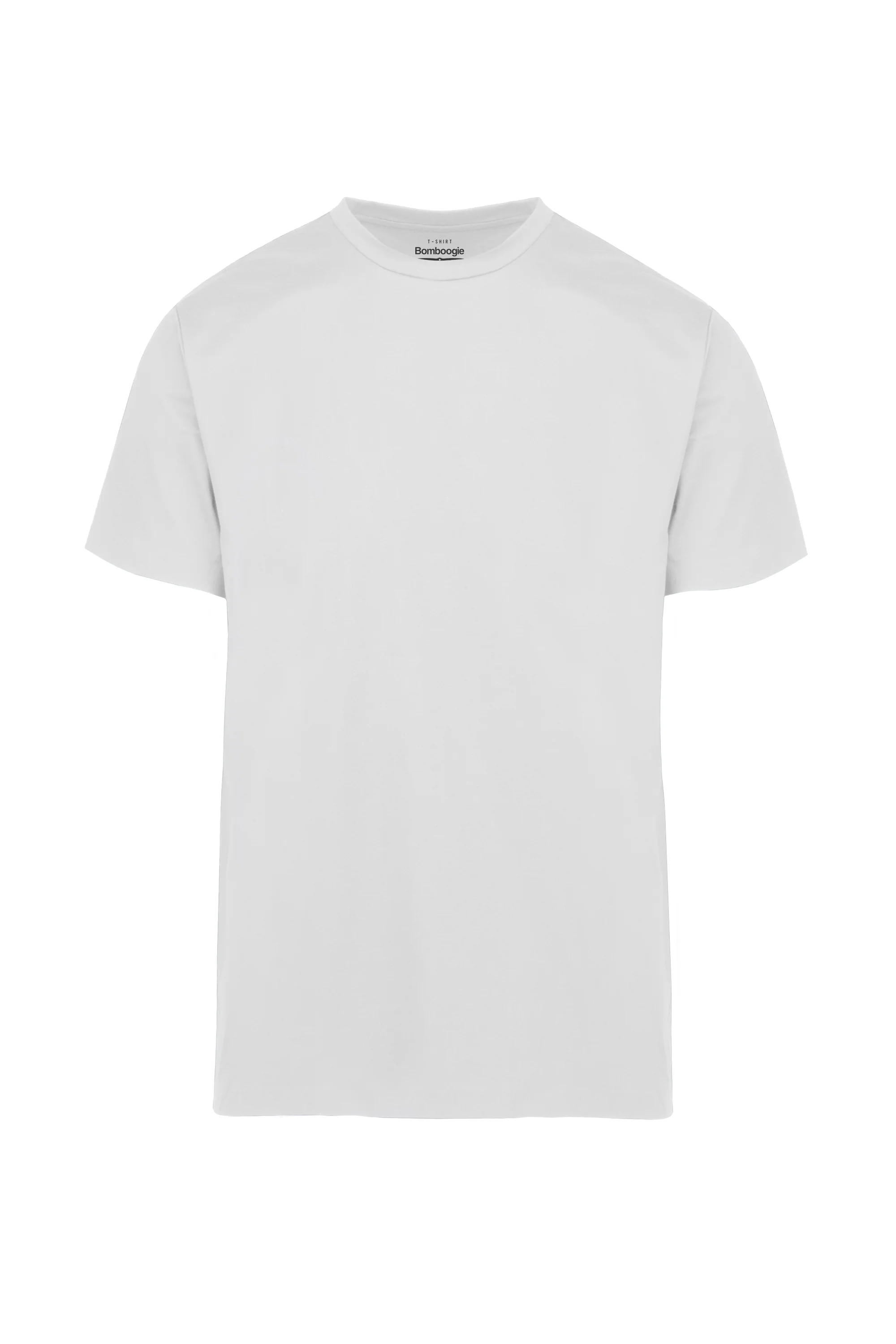 T-shirt slim con orli tagliati a laser - Image 2