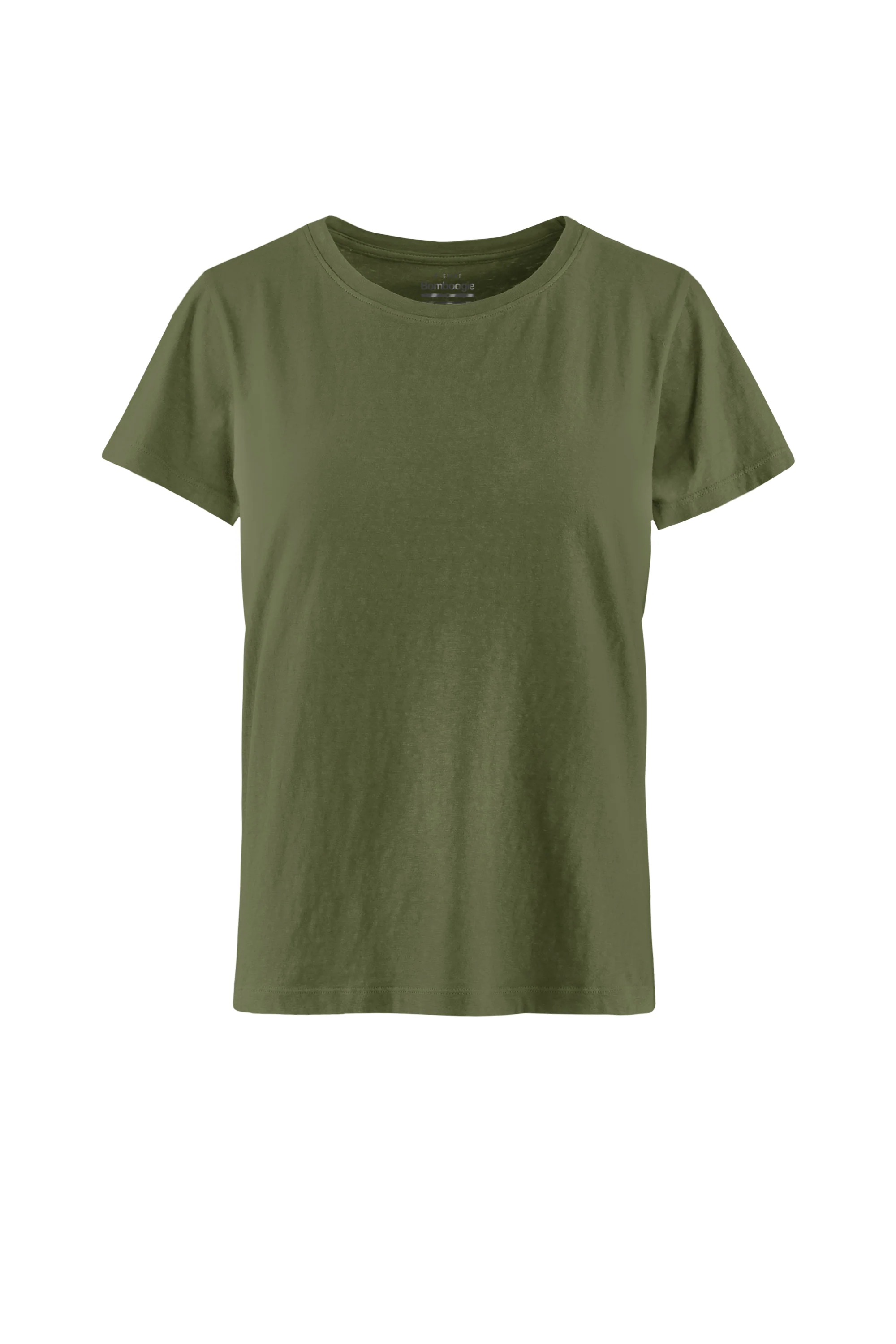 T-shirt regular fit in cotone e lino - Image 6
