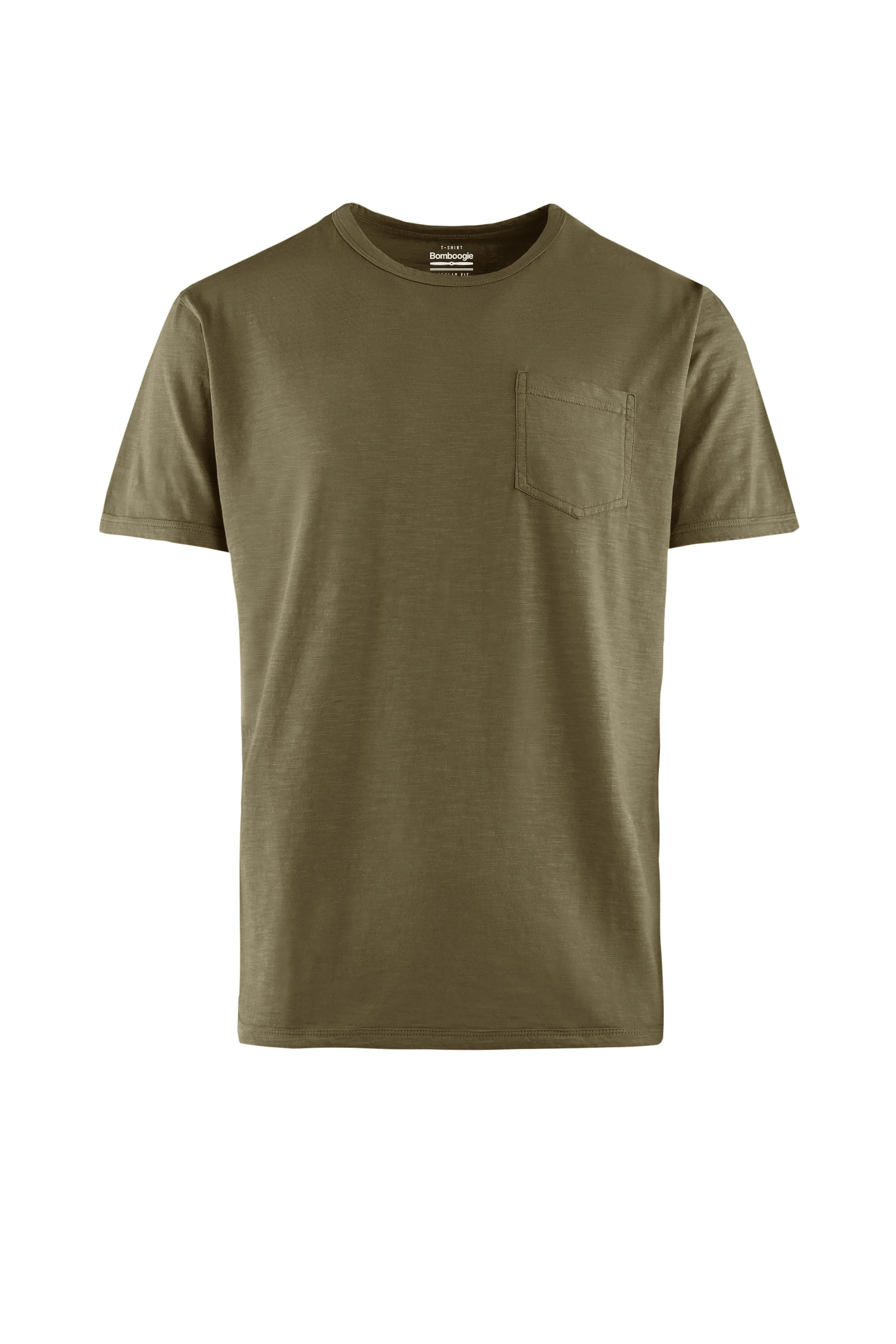 T-shirt regular fit in cotone fiammato - Image 2