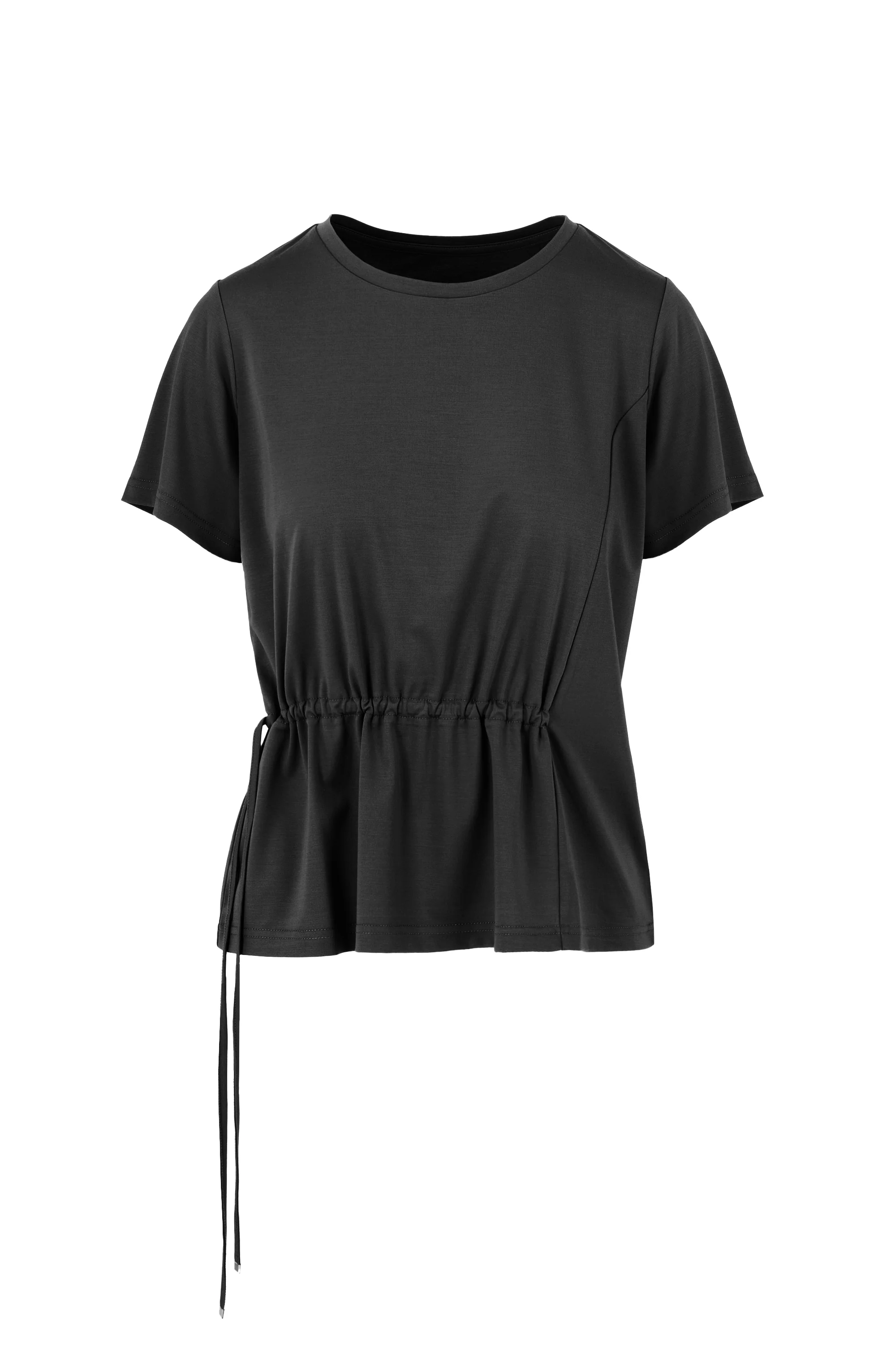 T-shirt regular fit in jersey fluido - Image 2