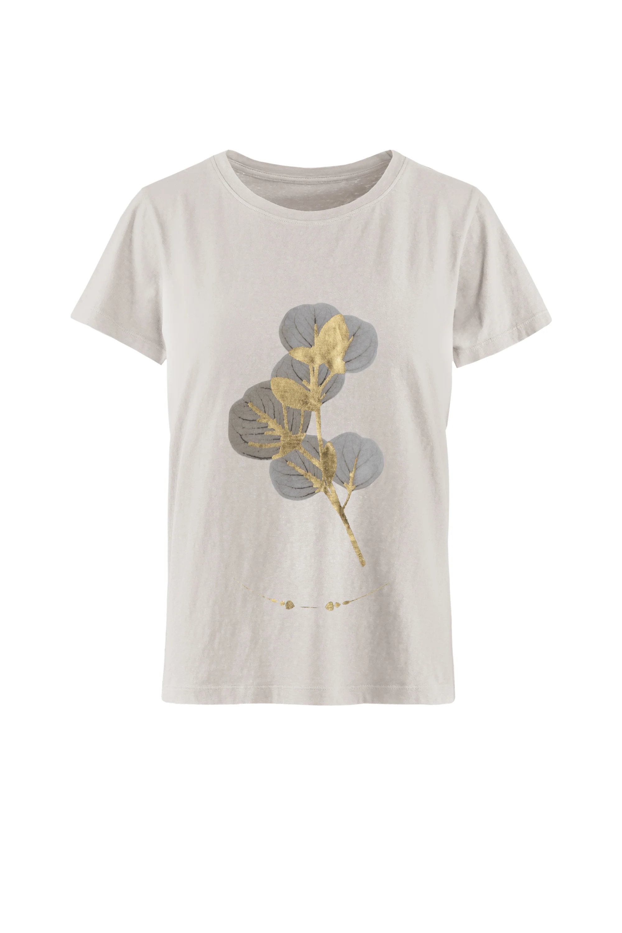 T-shirt slim fit in jersey cotone lino - Image 4